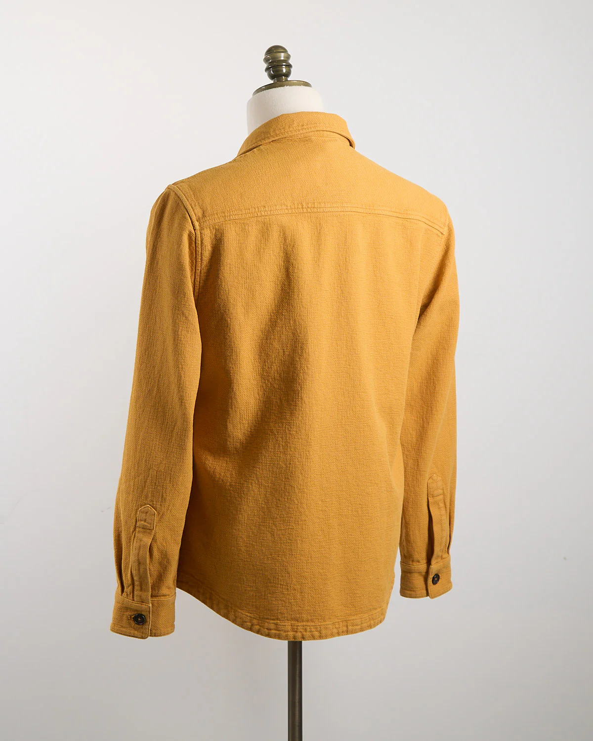Garment Dyed Cotton Overshirt - Image 3