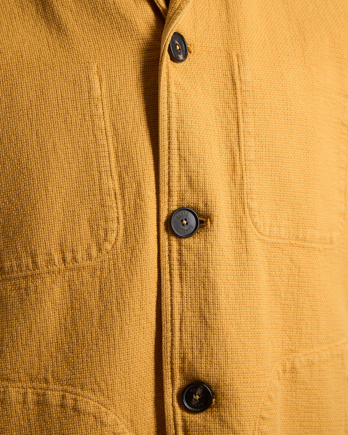 Garment Dyed Cotton Overshirt - Image 4