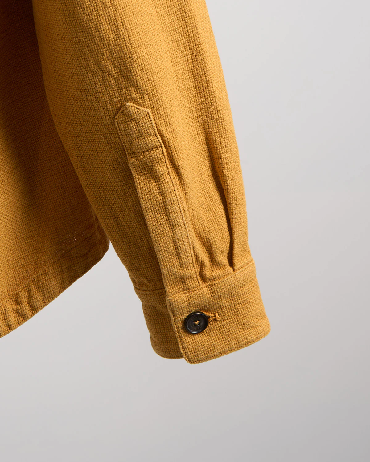 Garment Dyed Cotton Overshirt - Image 6