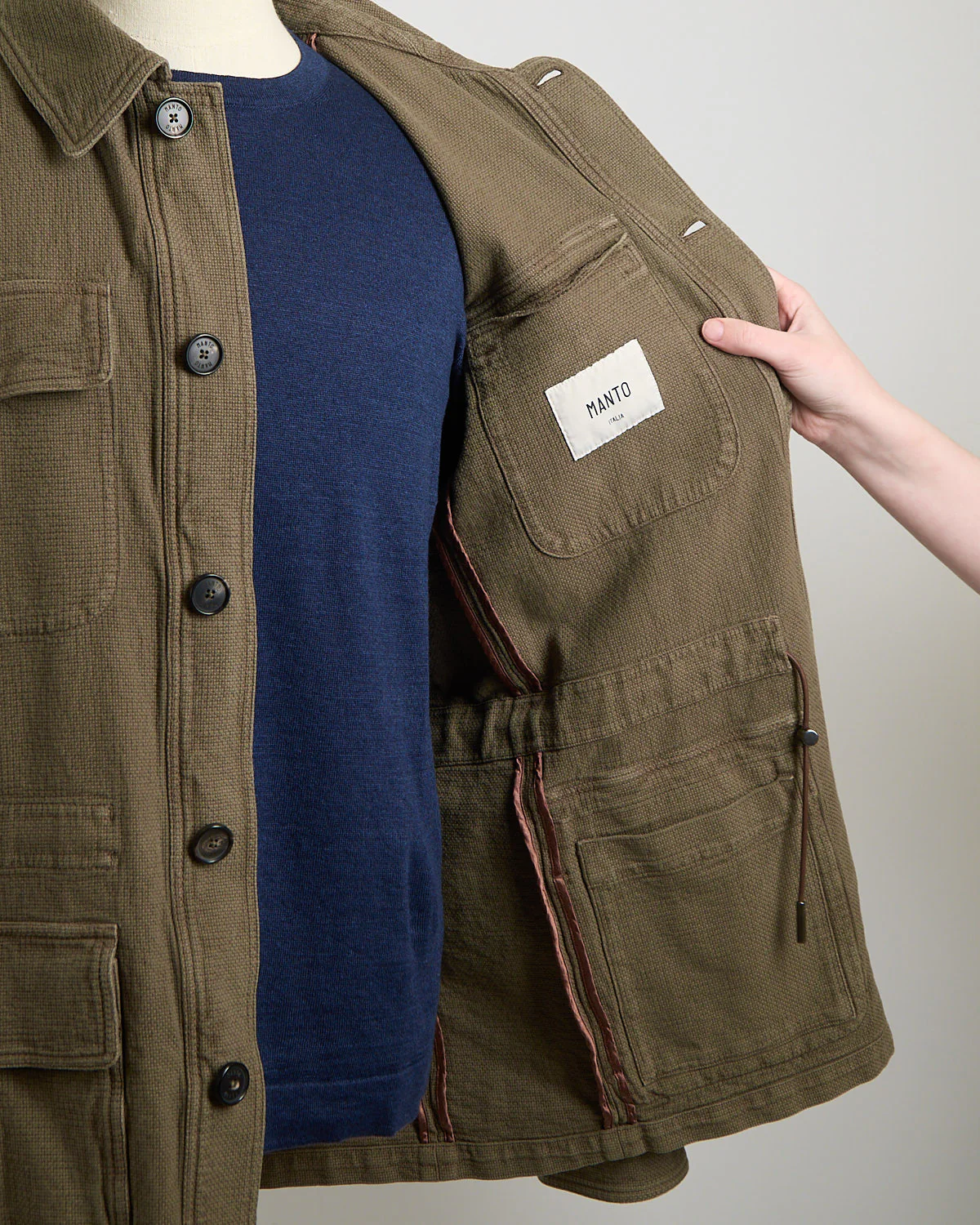 Linen & Wool Overshirt - Image 7