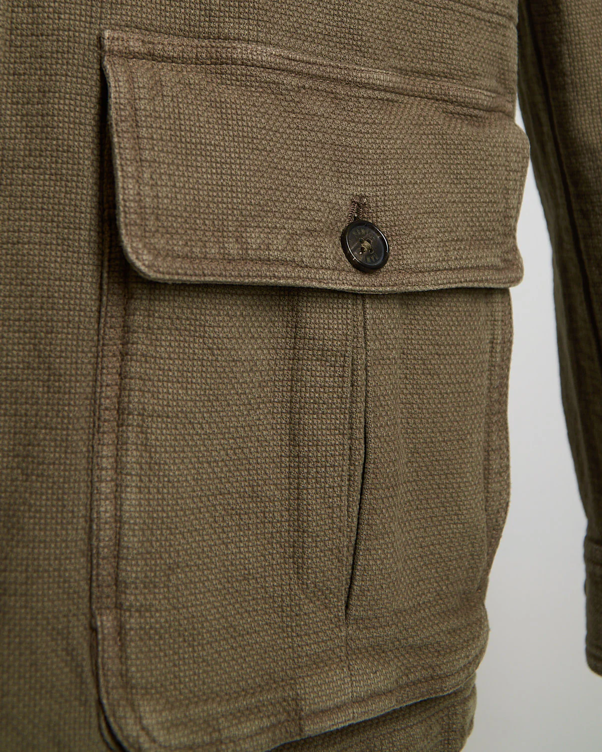 Linen & Wool Overshirt - Image 8
