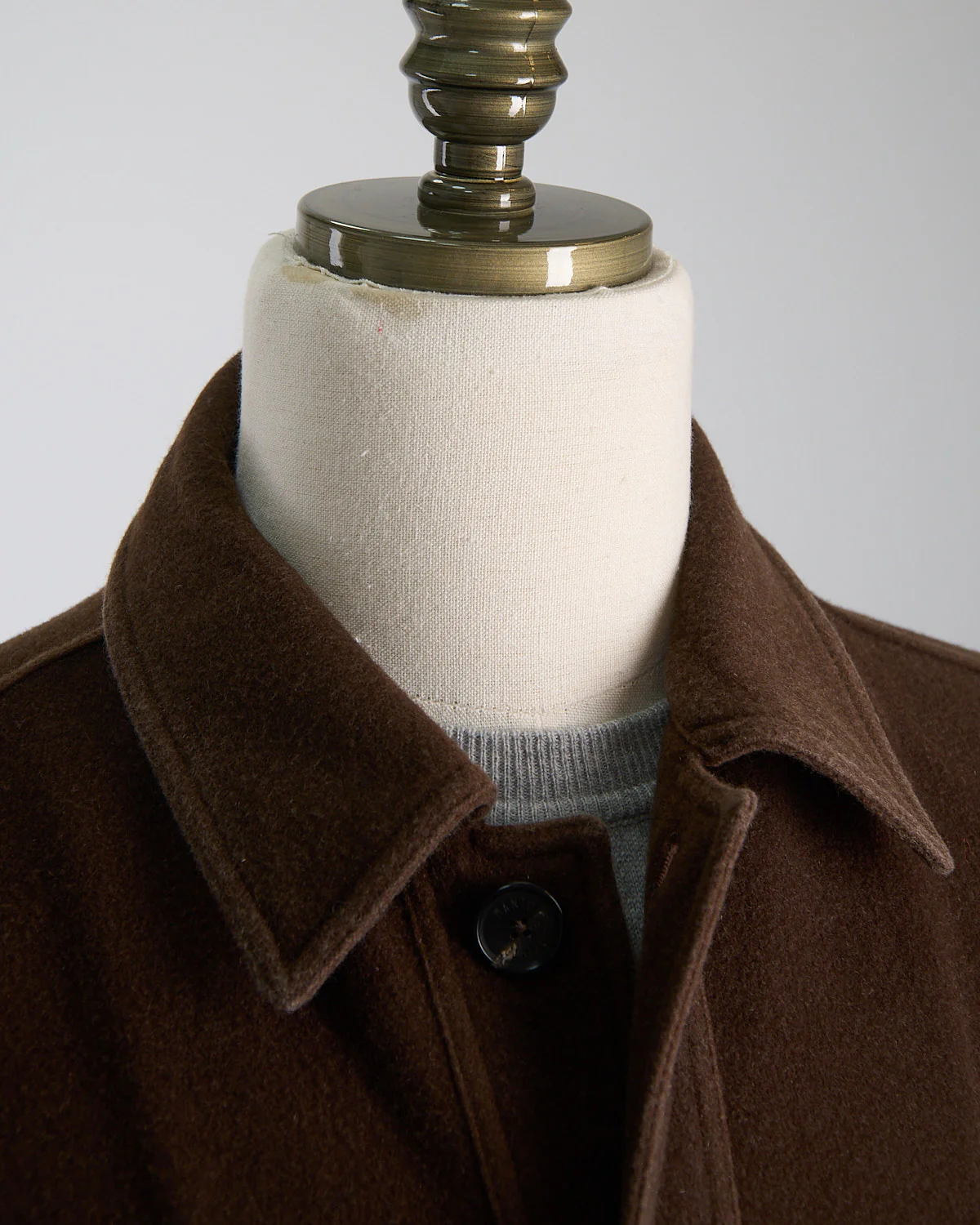 Plush Garment Washed Wool 'safari' Jacket - Image 5