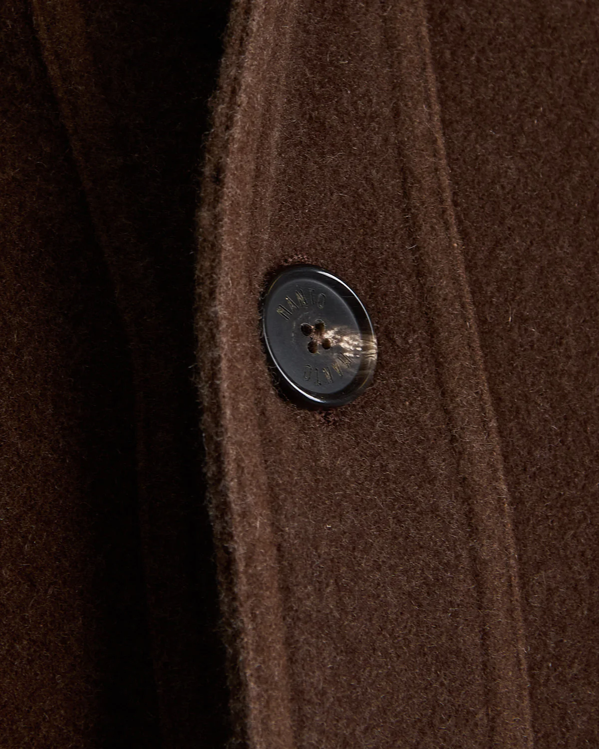 Plush Garment Washed Wool 'safari' Jacket - Image 6
