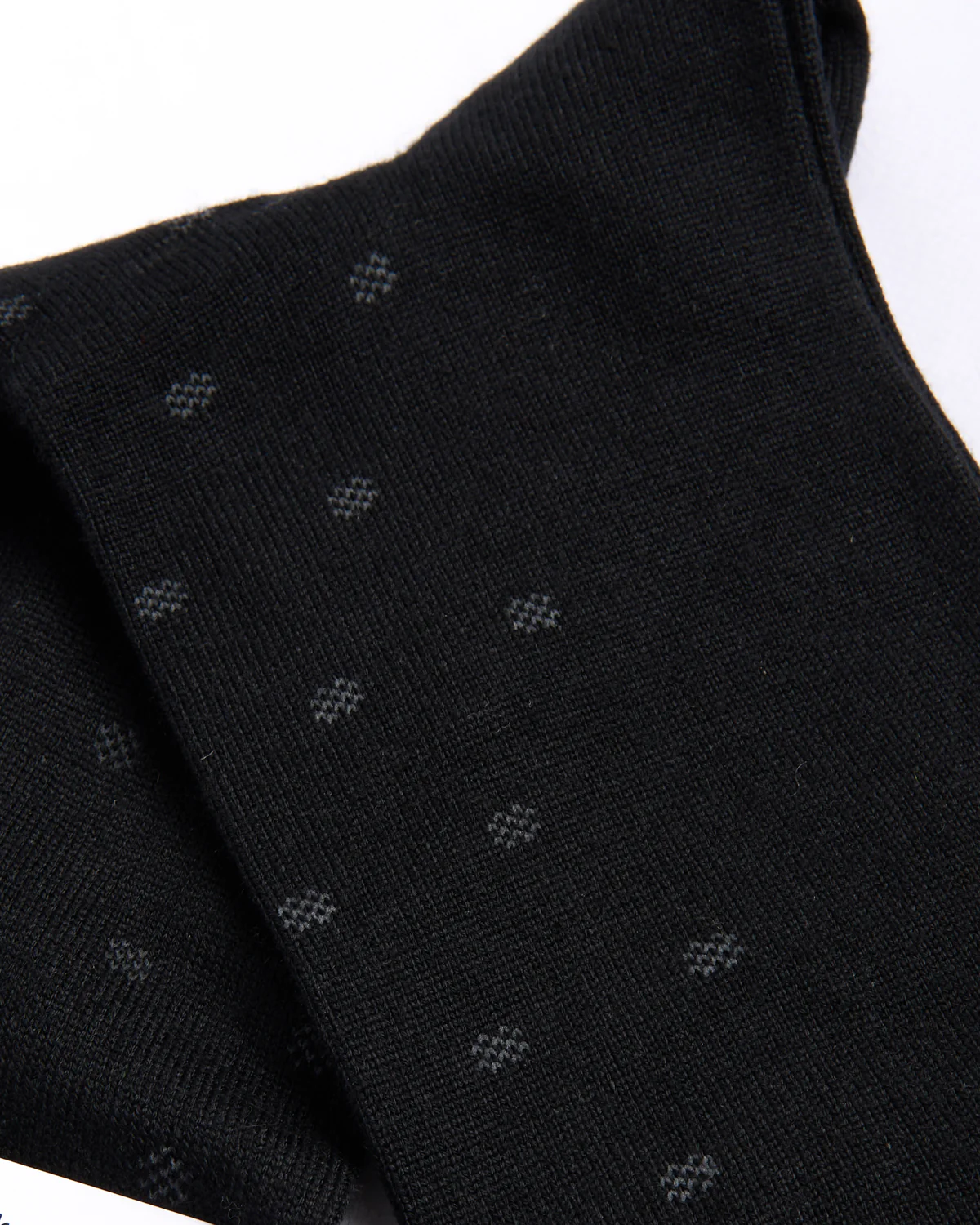 Black Mousse Of Modal Micro Polka Socks - Image 3