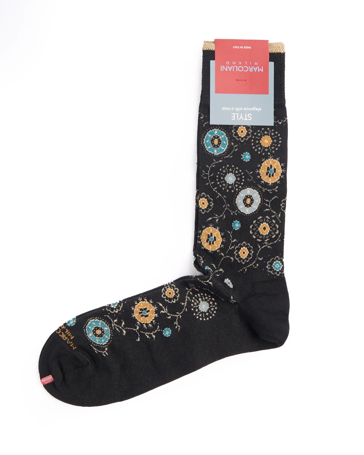 Black Mousse Of Modal Patna Decor Socks