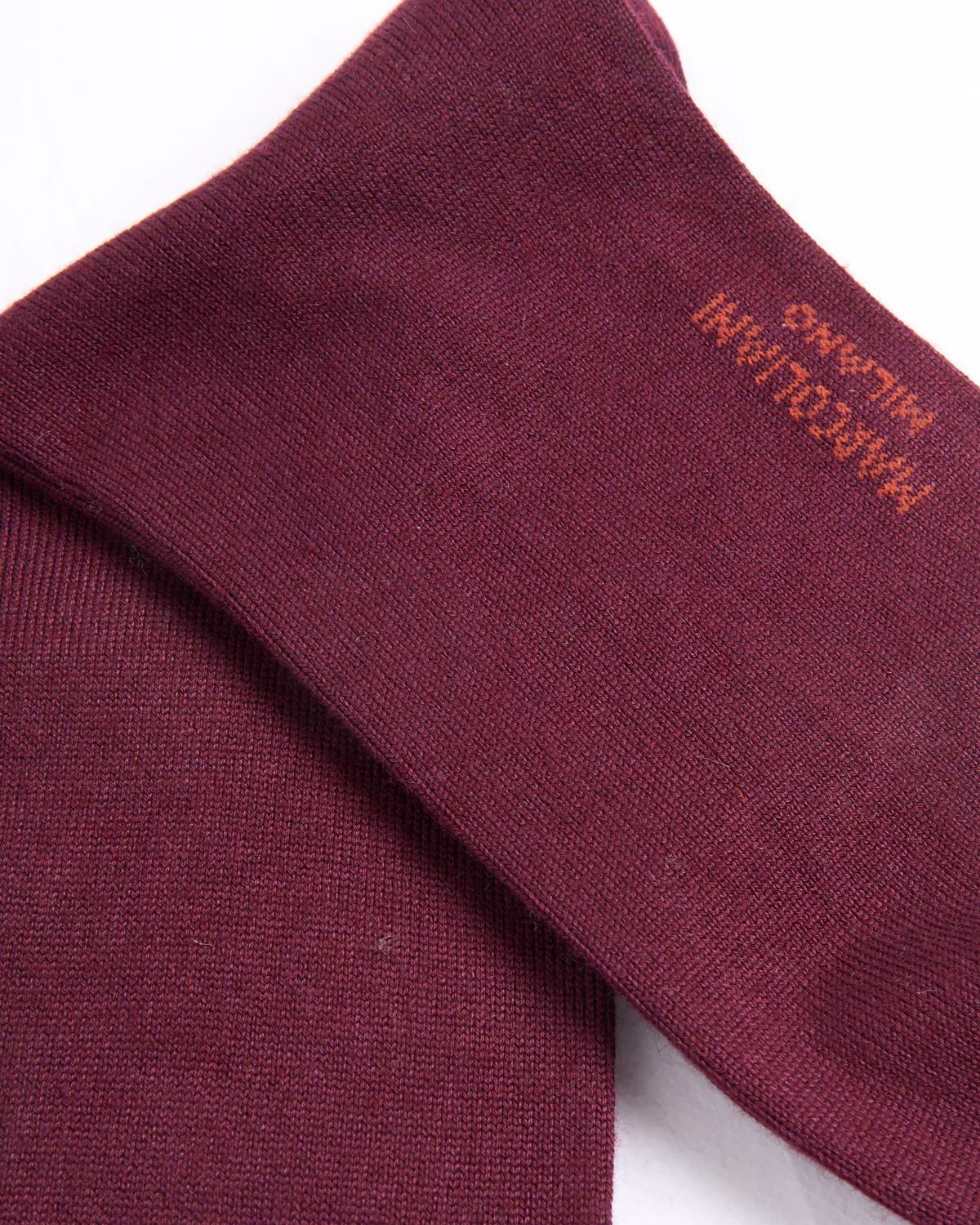 Bordeaux Mousse Of Modal Plain Dress Socks - Image 3