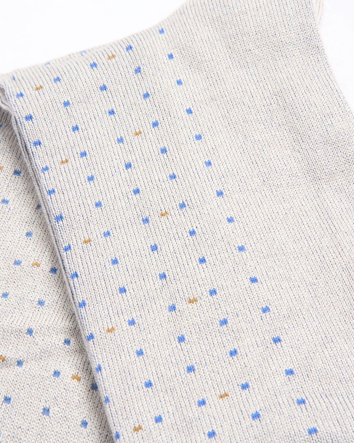 Ice Grey Mousse Of Modal Micro Dots Socks - Image 3