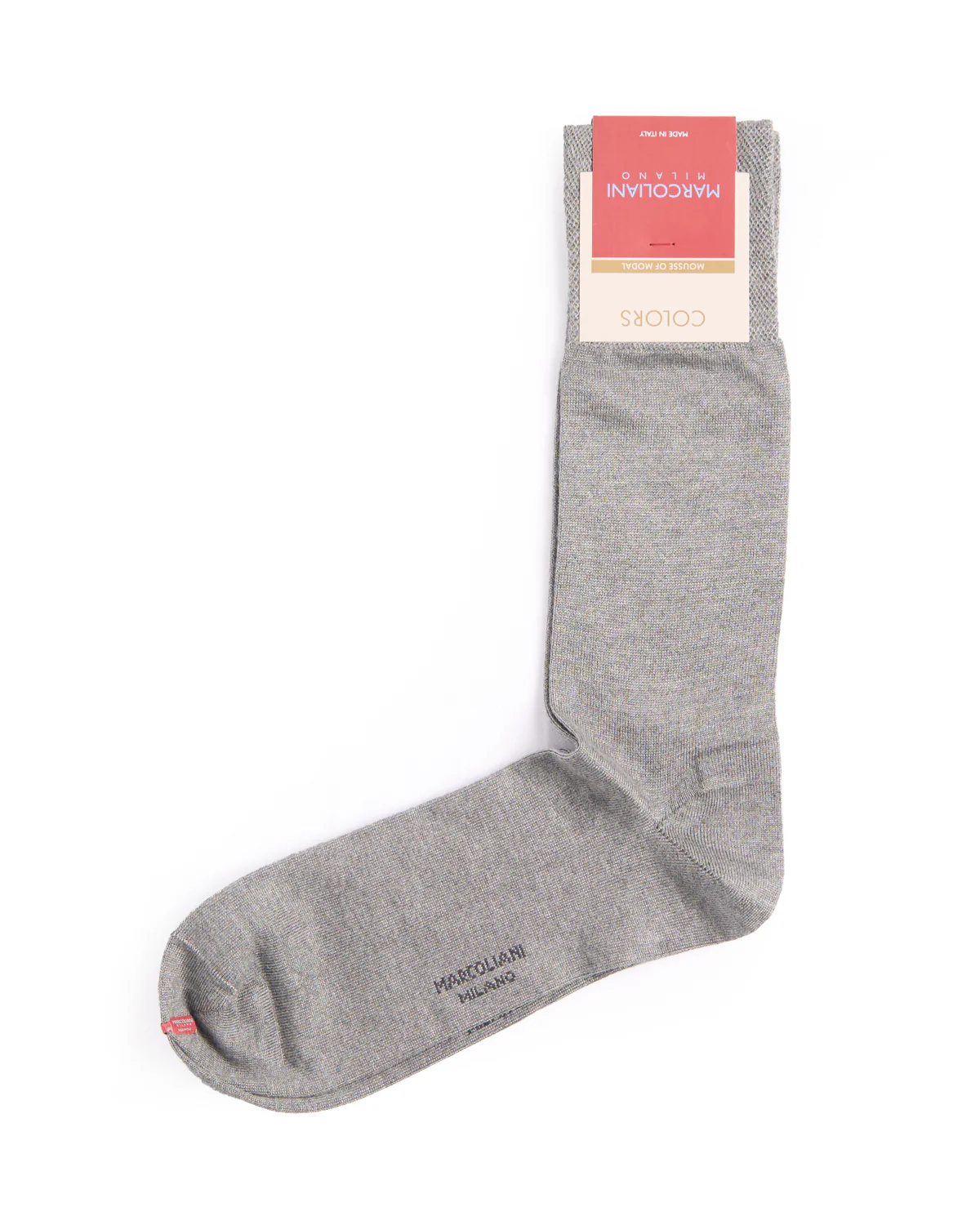 Ice Grey Mousse Of Modal Plain Dress Socks