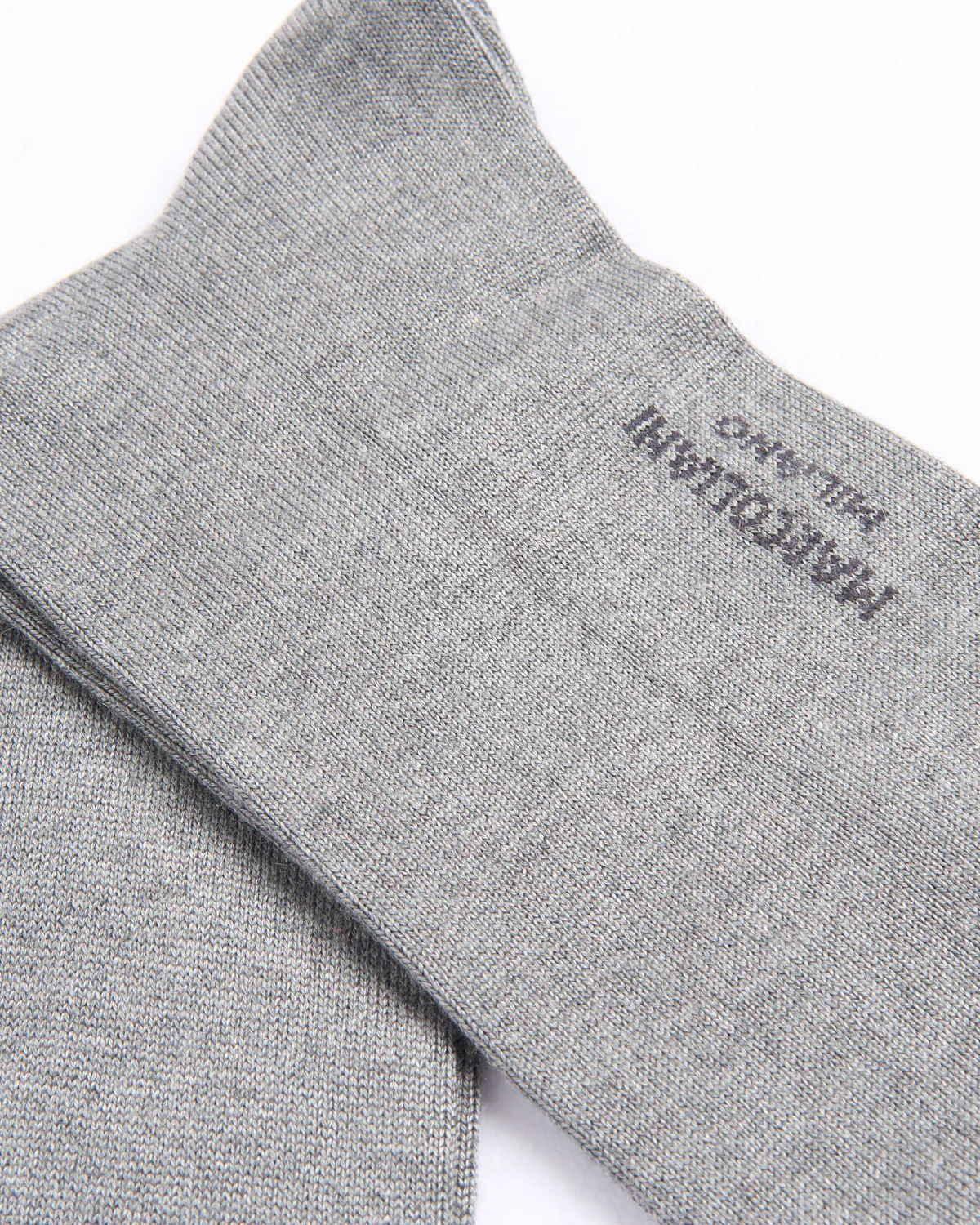 Ice Grey Mousse Of Modal Plain Dress Socks - Image 3