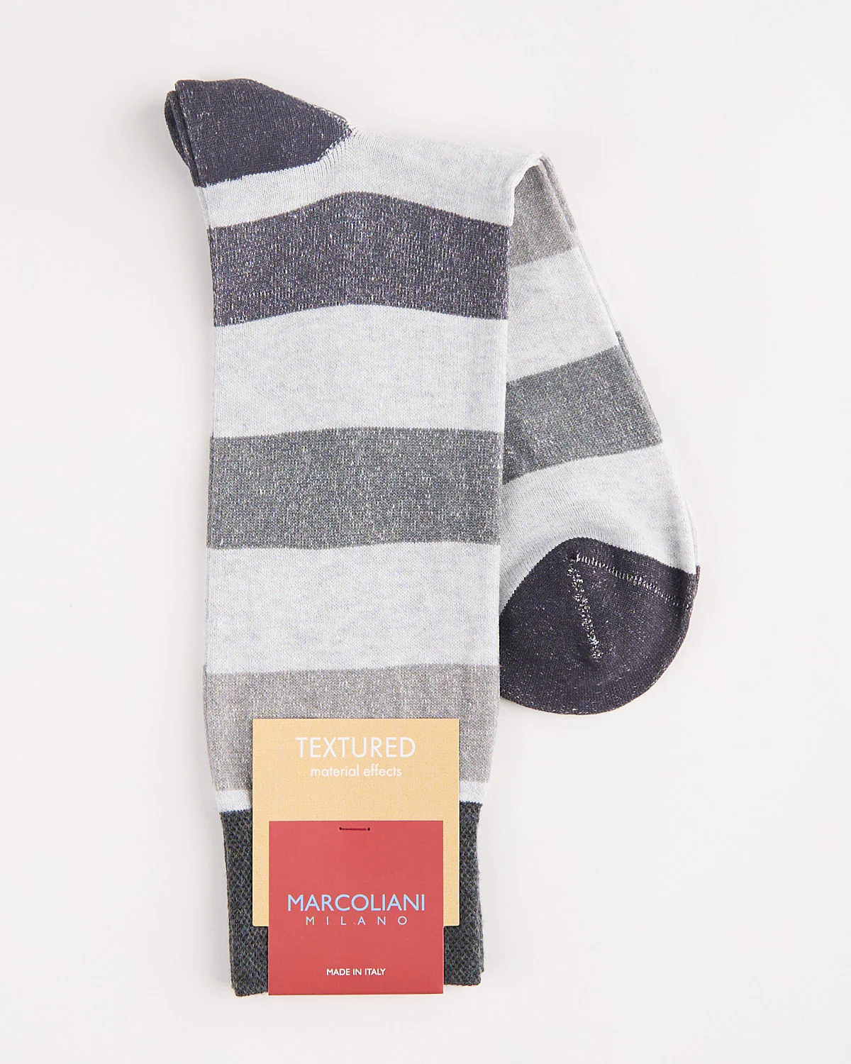 Linen & Cotton Cruise Stripe Socks - Image 2