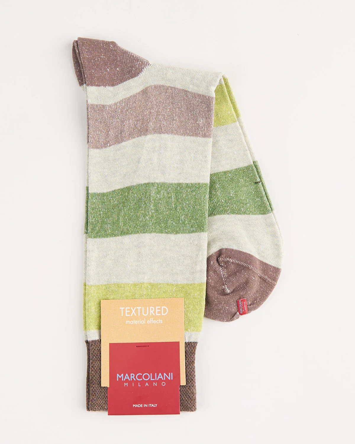 Linen & Cotton Cruise Stripe Socks - Image 2