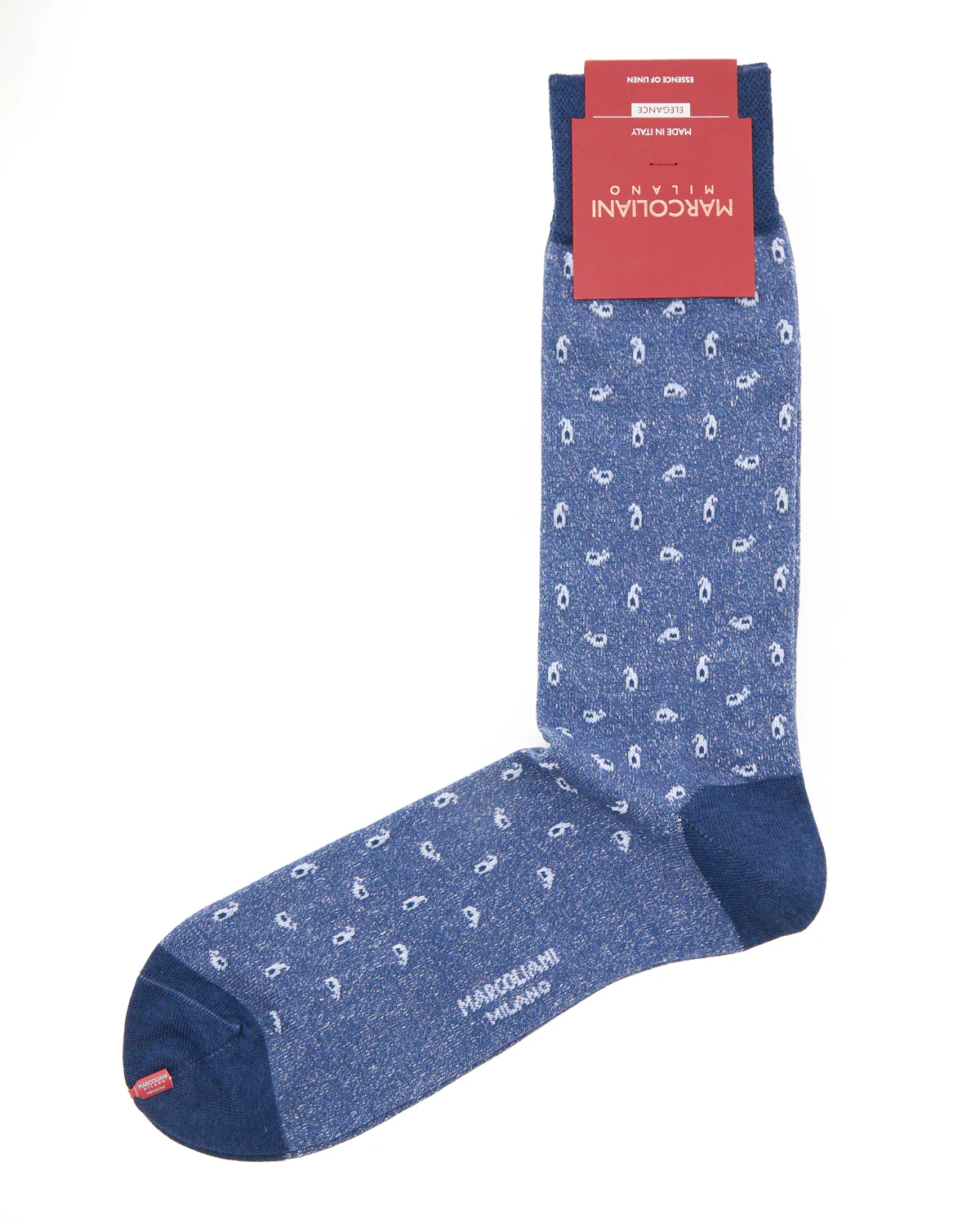 Linen & Cotton Paisley Tie - Image 3