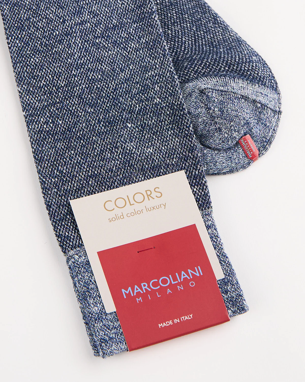 Linen & Cotton Piqué Socks - Image 3
