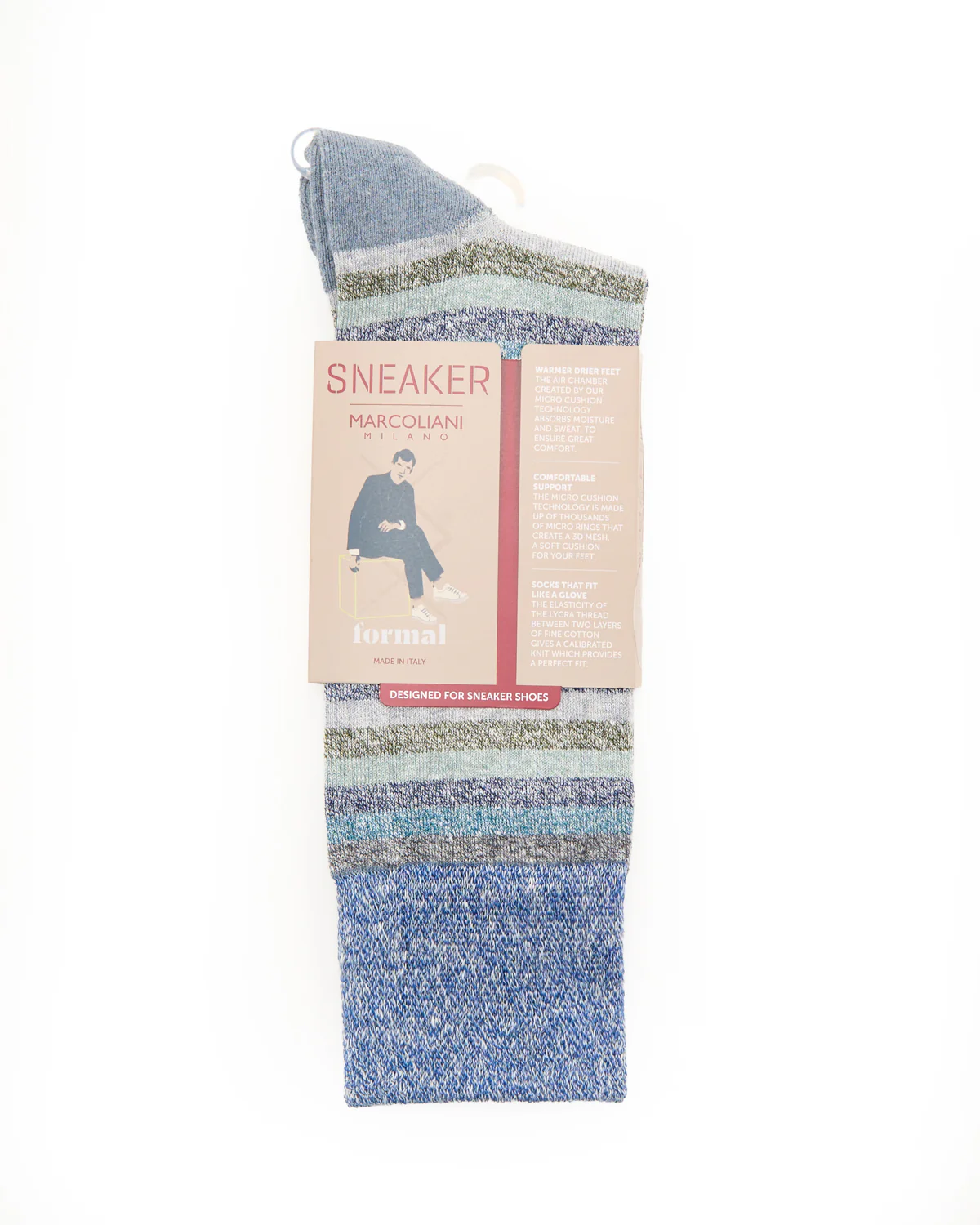Linen & Cotton Rainbow Stripe