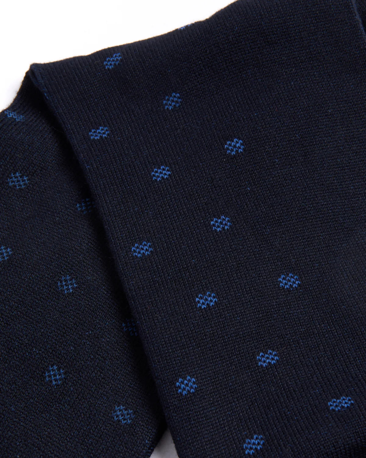 Navy Mousse Of Modal Micro Polka Socks - Image 3