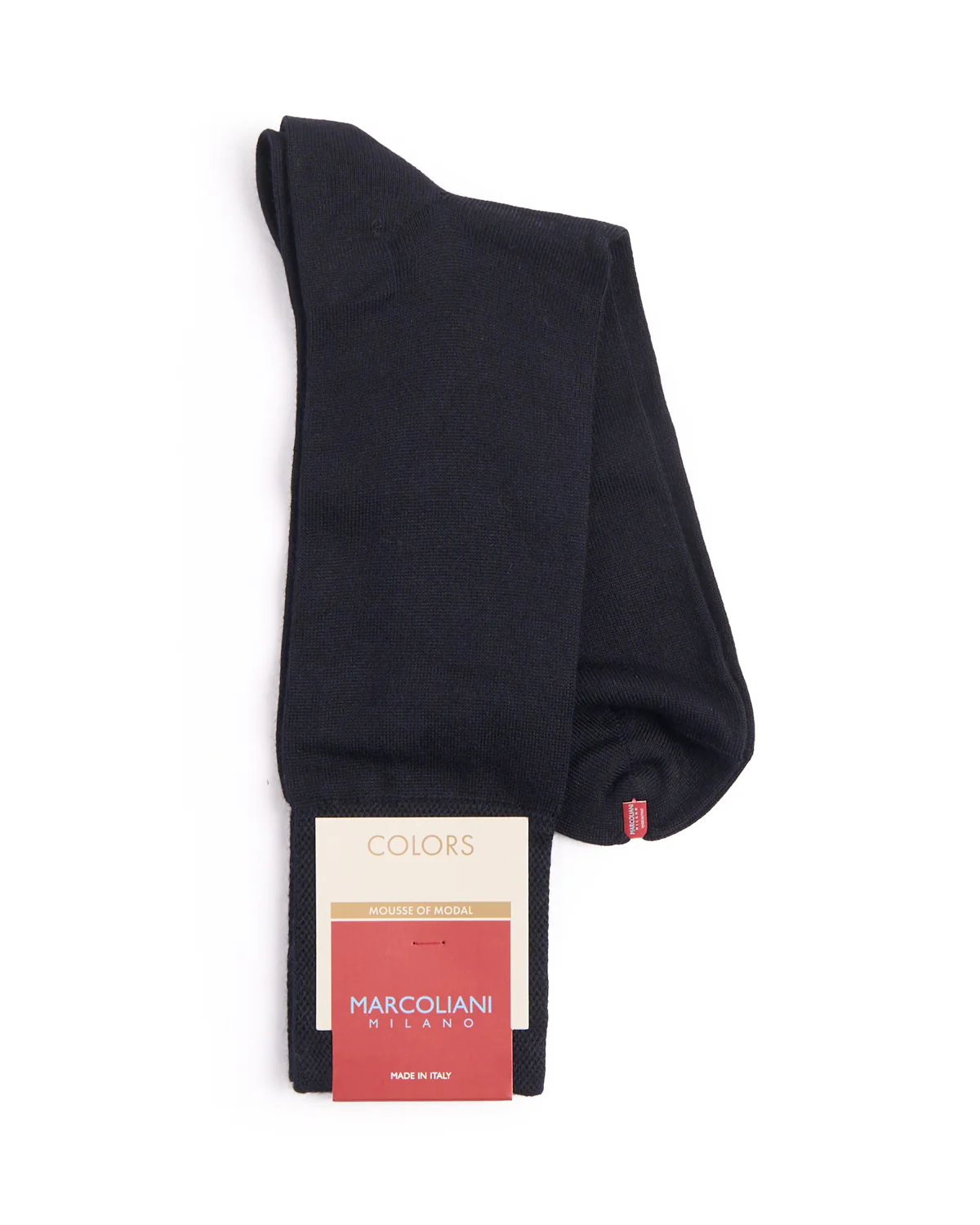 Navy Mousse Of Modal Plain Dress Socks - Image 2