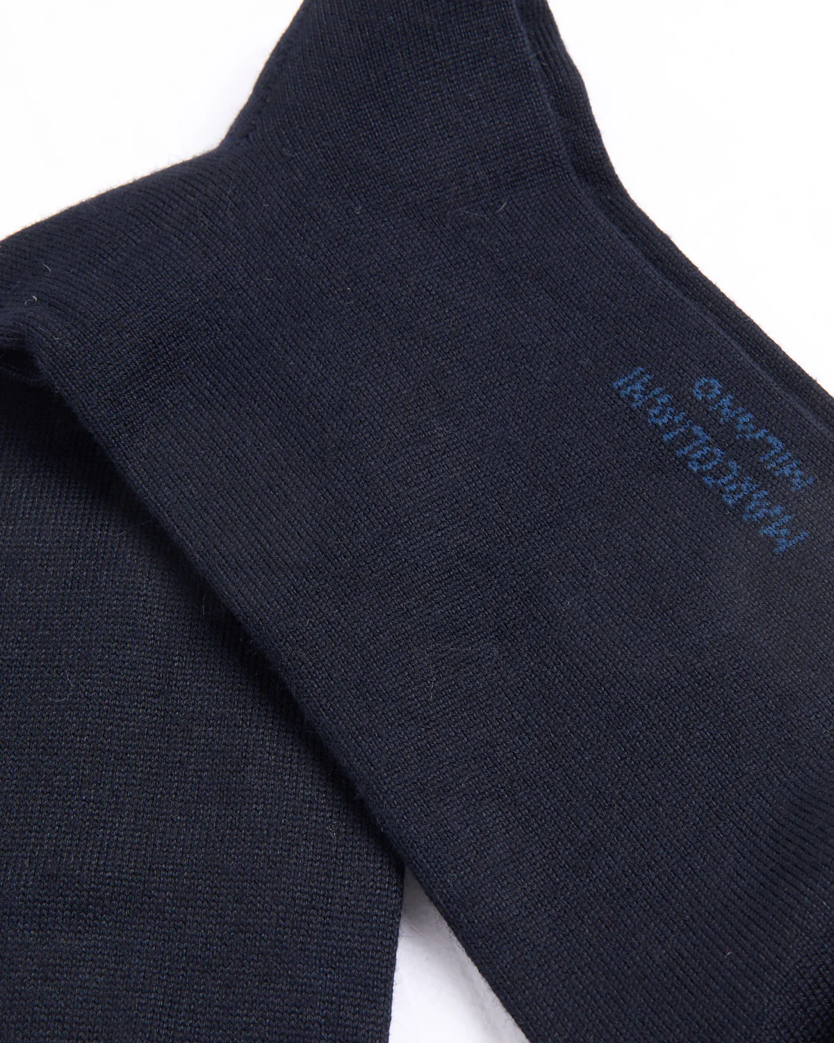Navy Mousse Of Modal Plain Dress Socks - Image 3