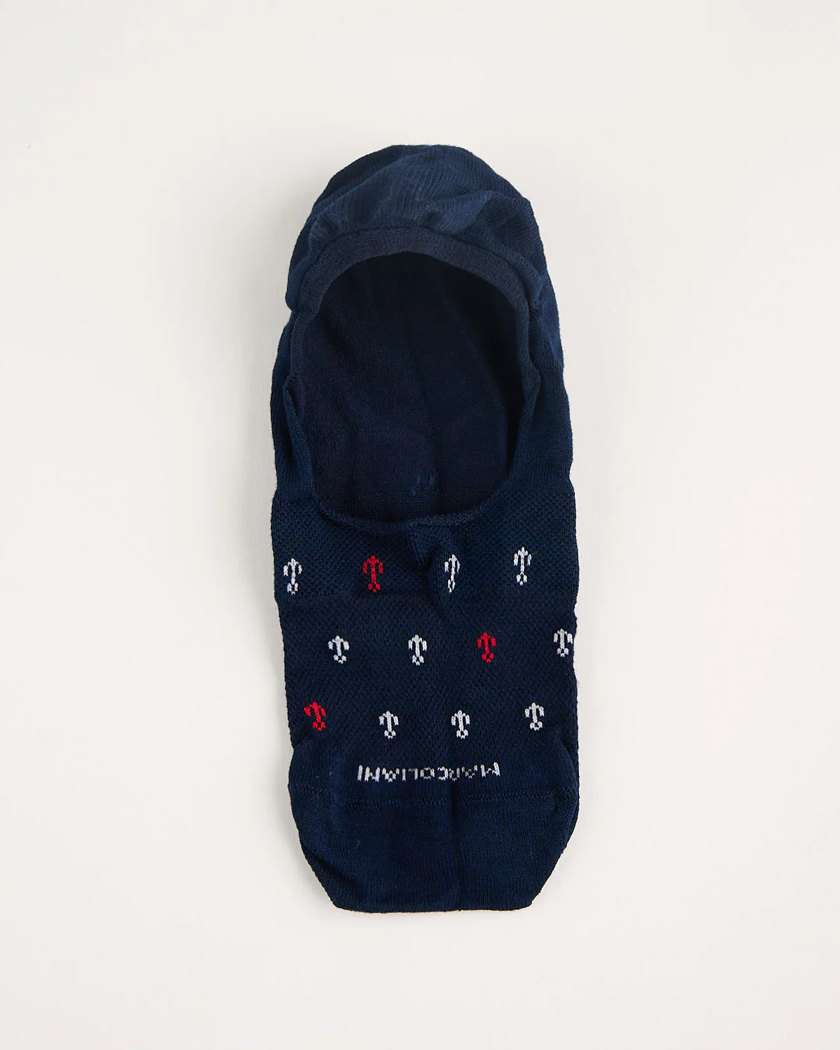 Pima Cotton Anchor No Show Socks