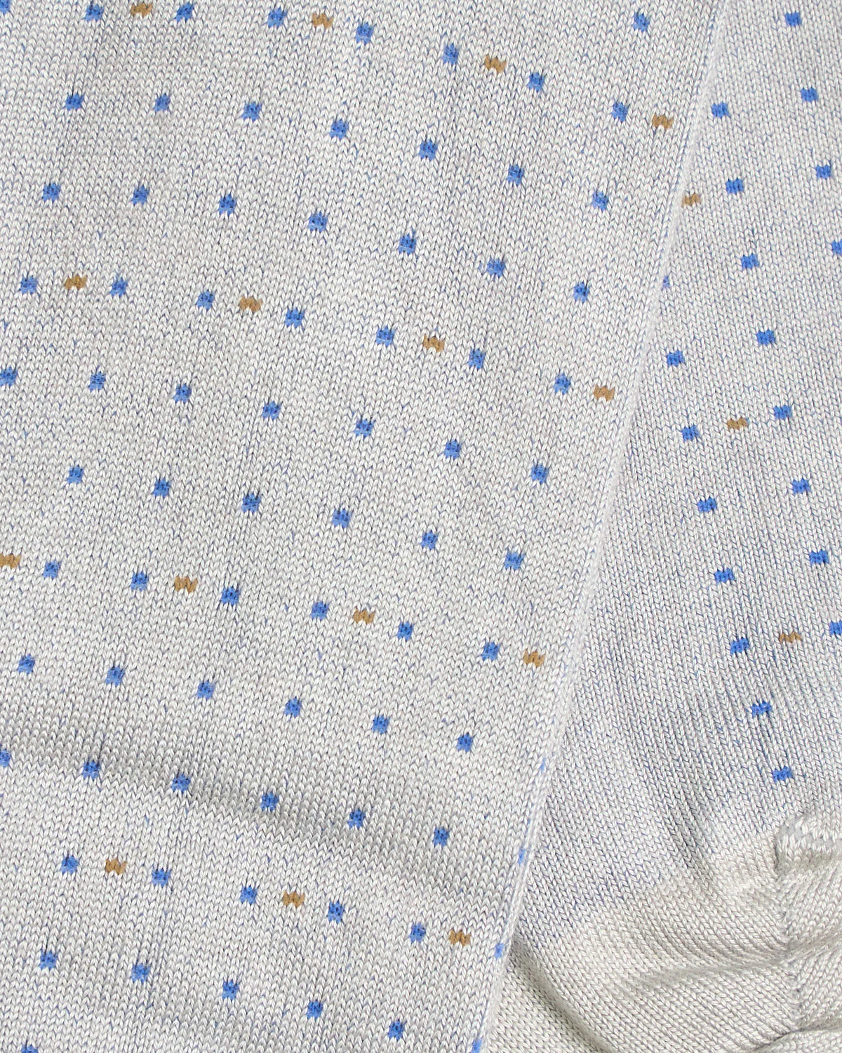 Pima Cotton Lisle Pindot Socks - Image 2
