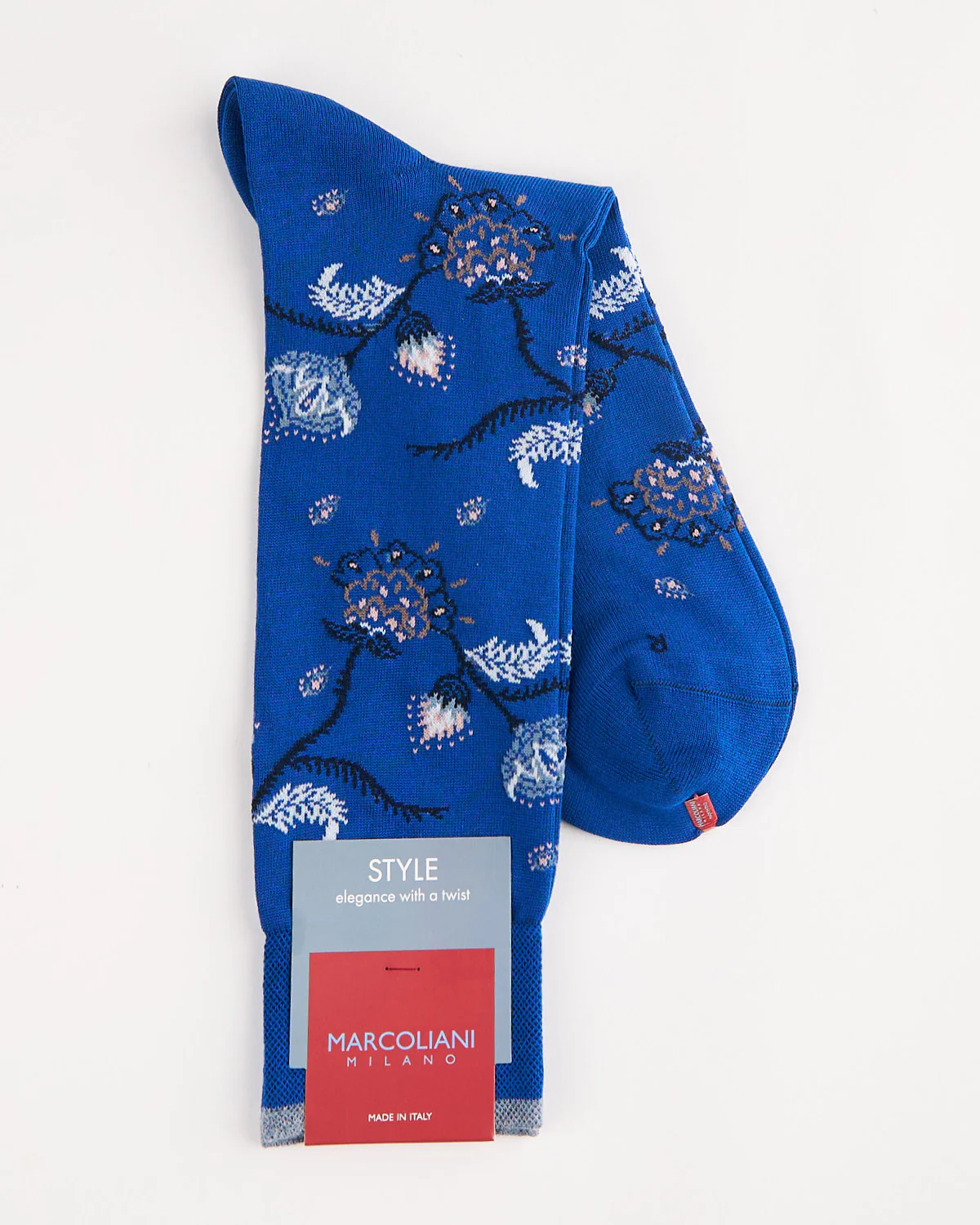 Pima Cotton Mumbai Flower Socks - Image 2
