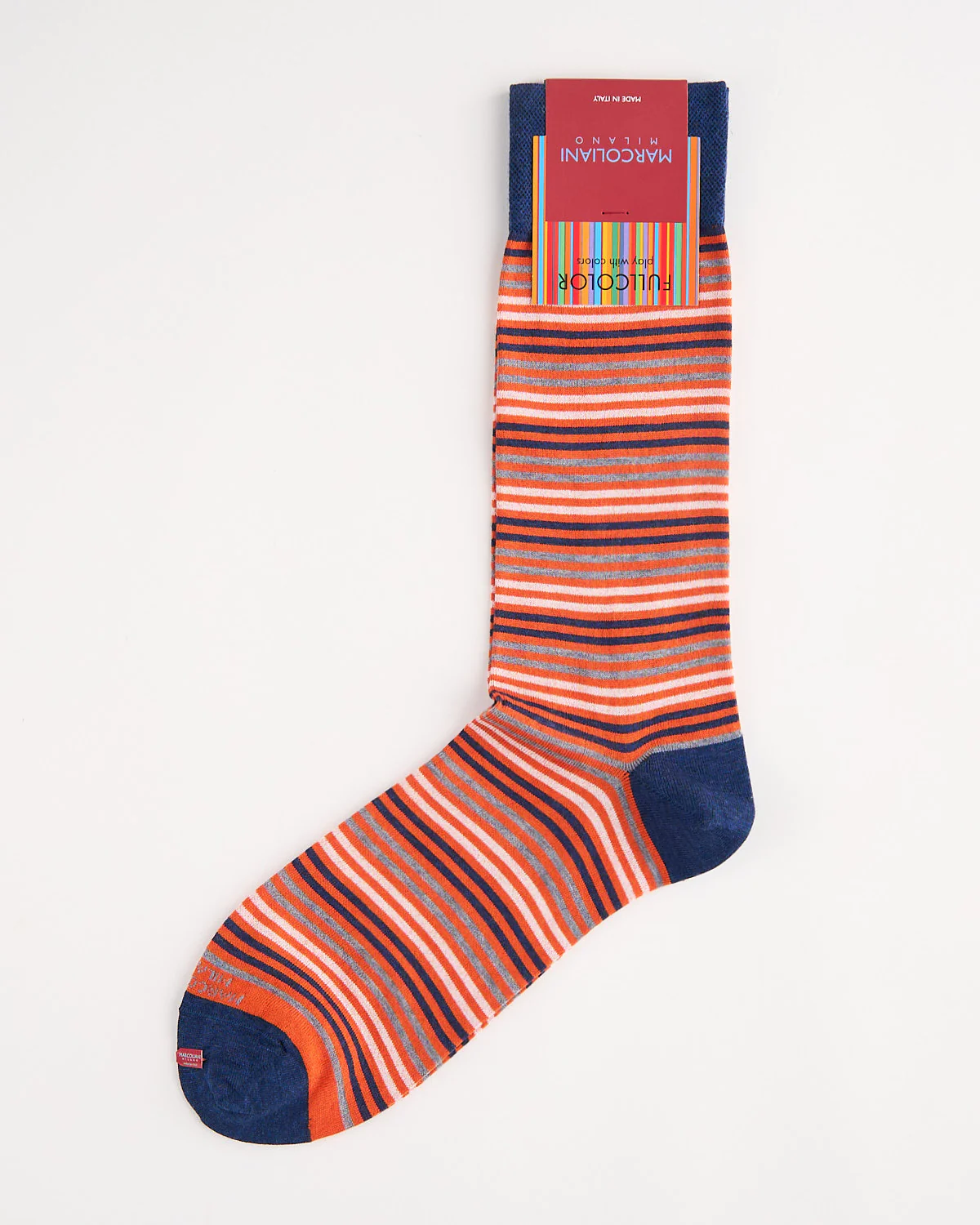 Pima Cotton Simple Stripe Socks - Image 3