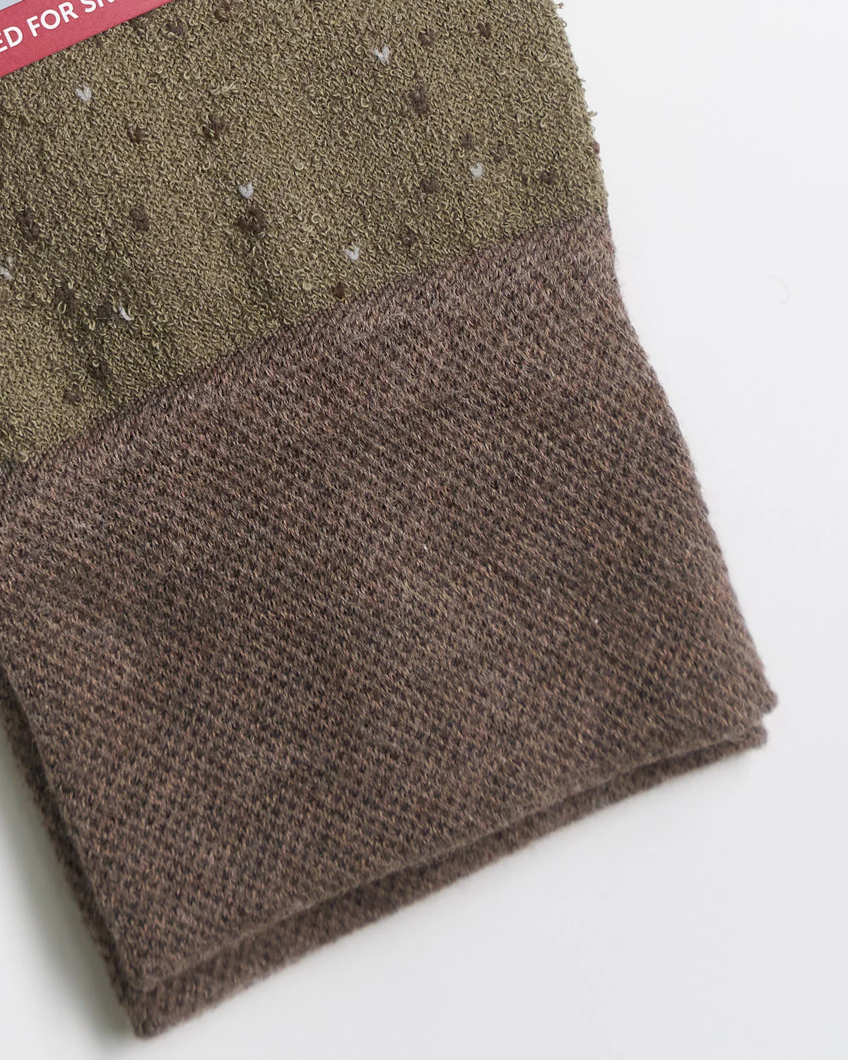 Pima Cotton Tweed Socks - Image 2