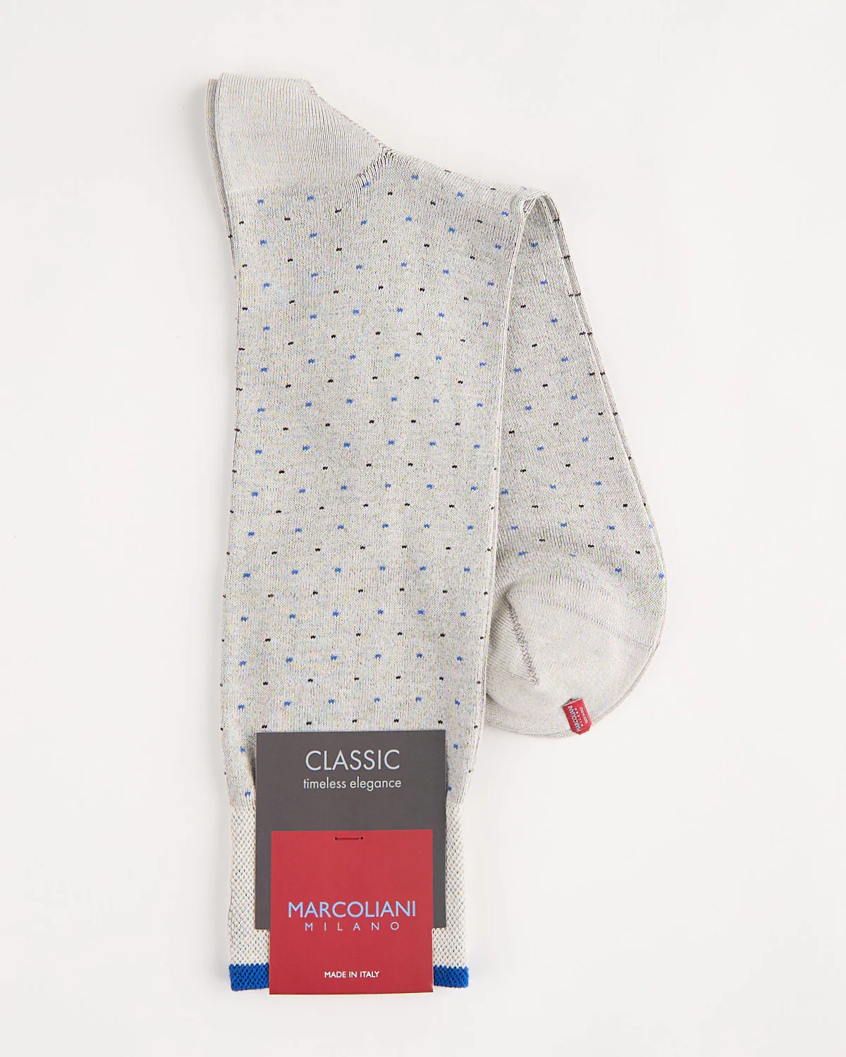 Pima Cotton Varese Pindot Socks - Image 3