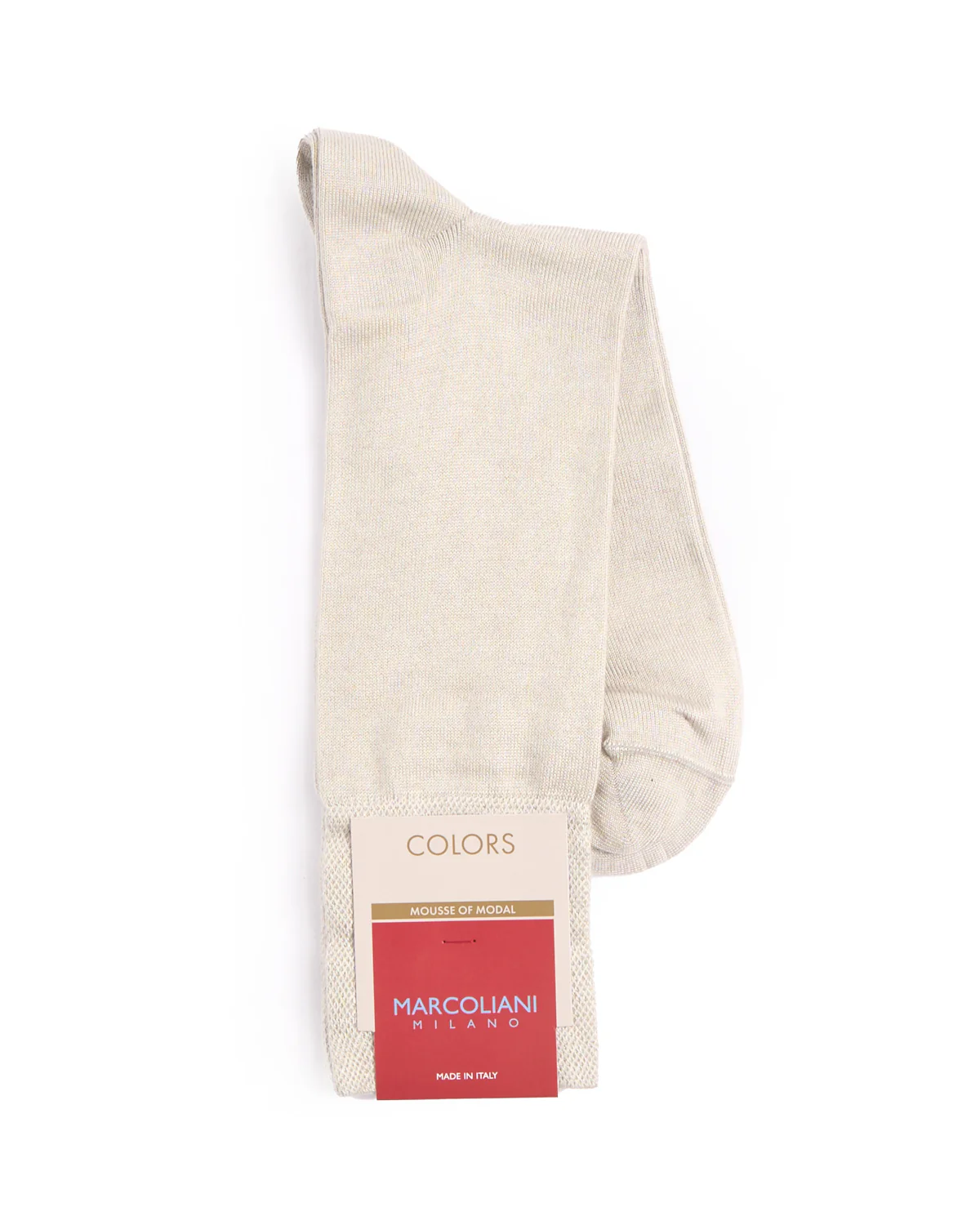 Silver Grey Mousse Of Modal Plain Dress Socks - Image 2