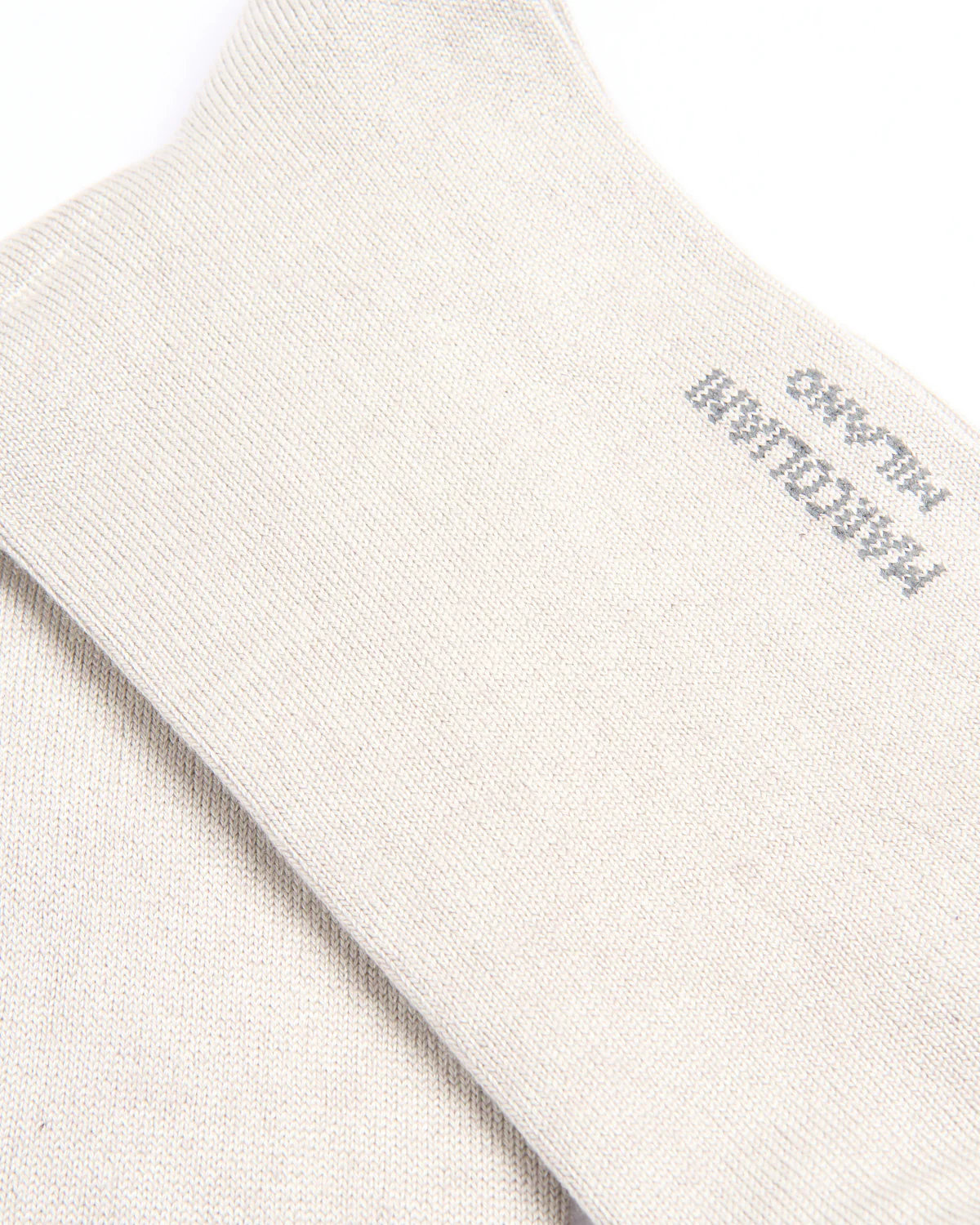 Silver Grey Mousse Of Modal Plain Dress Socks - Image 3