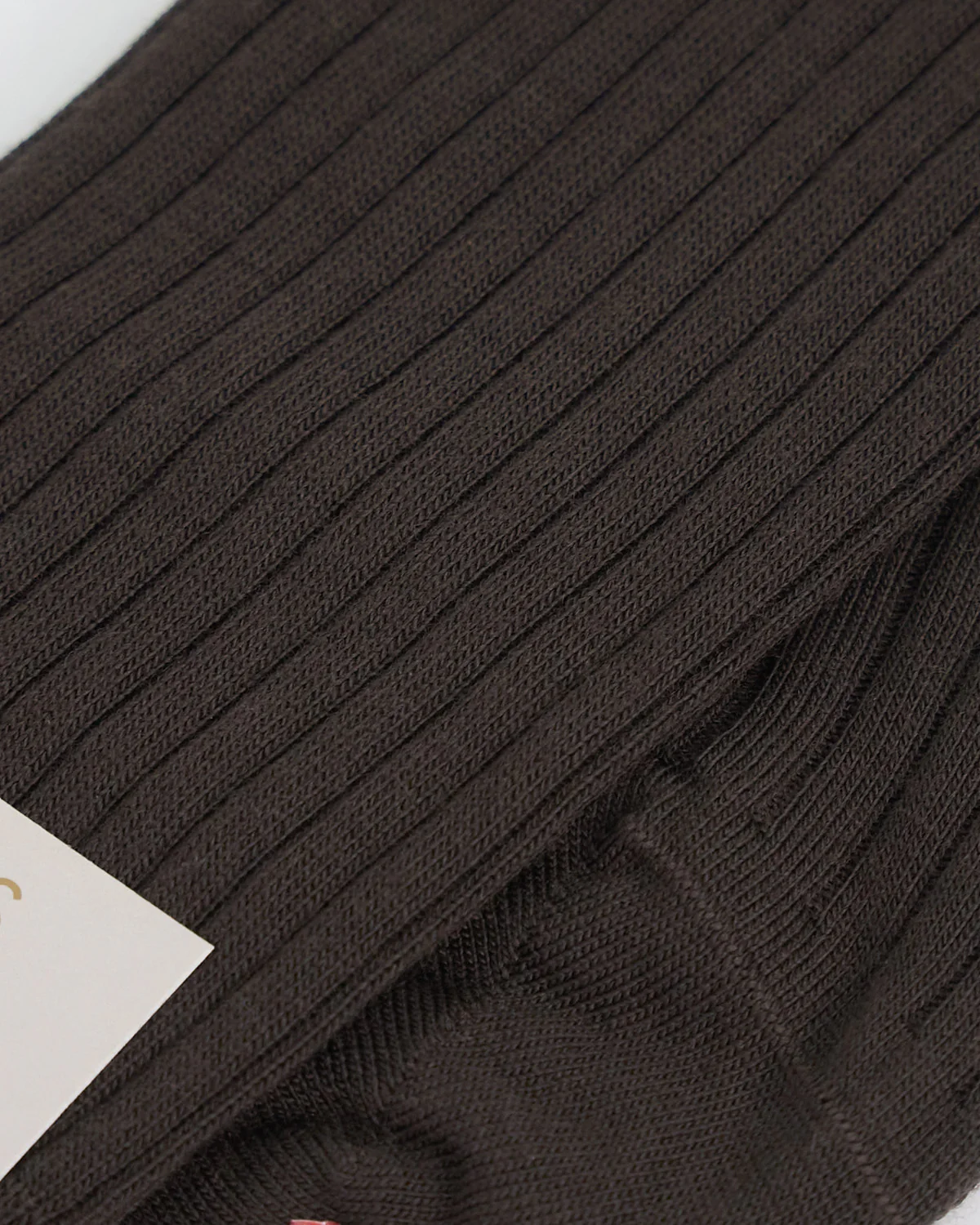 Solid Ribbed Dress Socks - Image 2