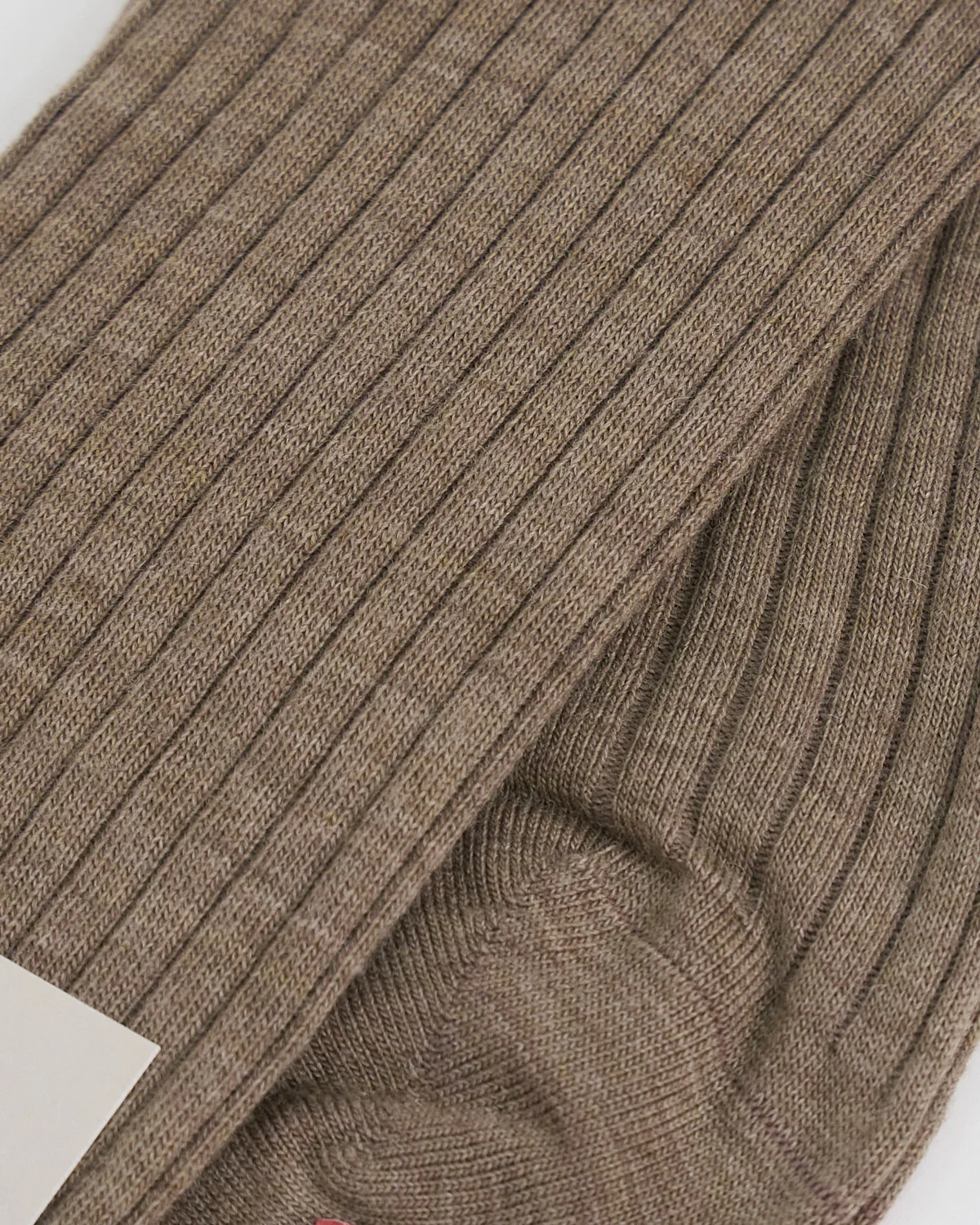 Solid Ribbed Dress Socks - Image 2