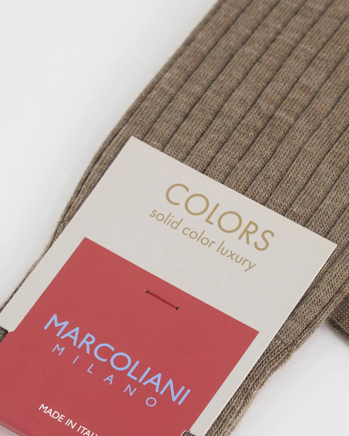 Solid Ribbed Dress Socks - Image 4