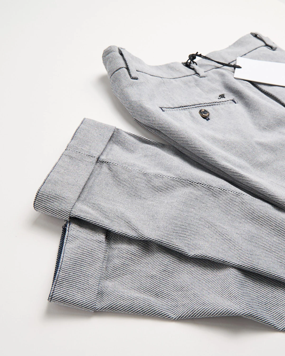 Cavalry Twill 'New York' Stretch Cotton Pants - Image 6