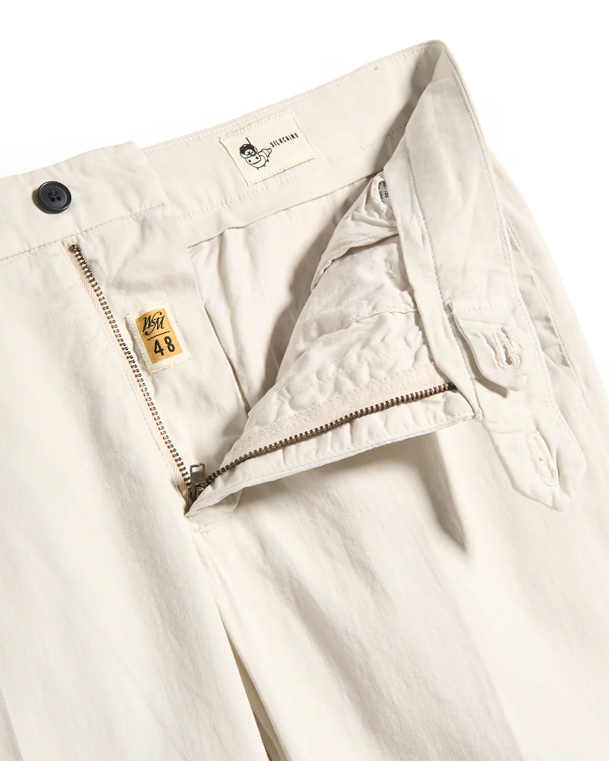 Cotton & Silk Stretch Luxe Chino Pant - Image 2