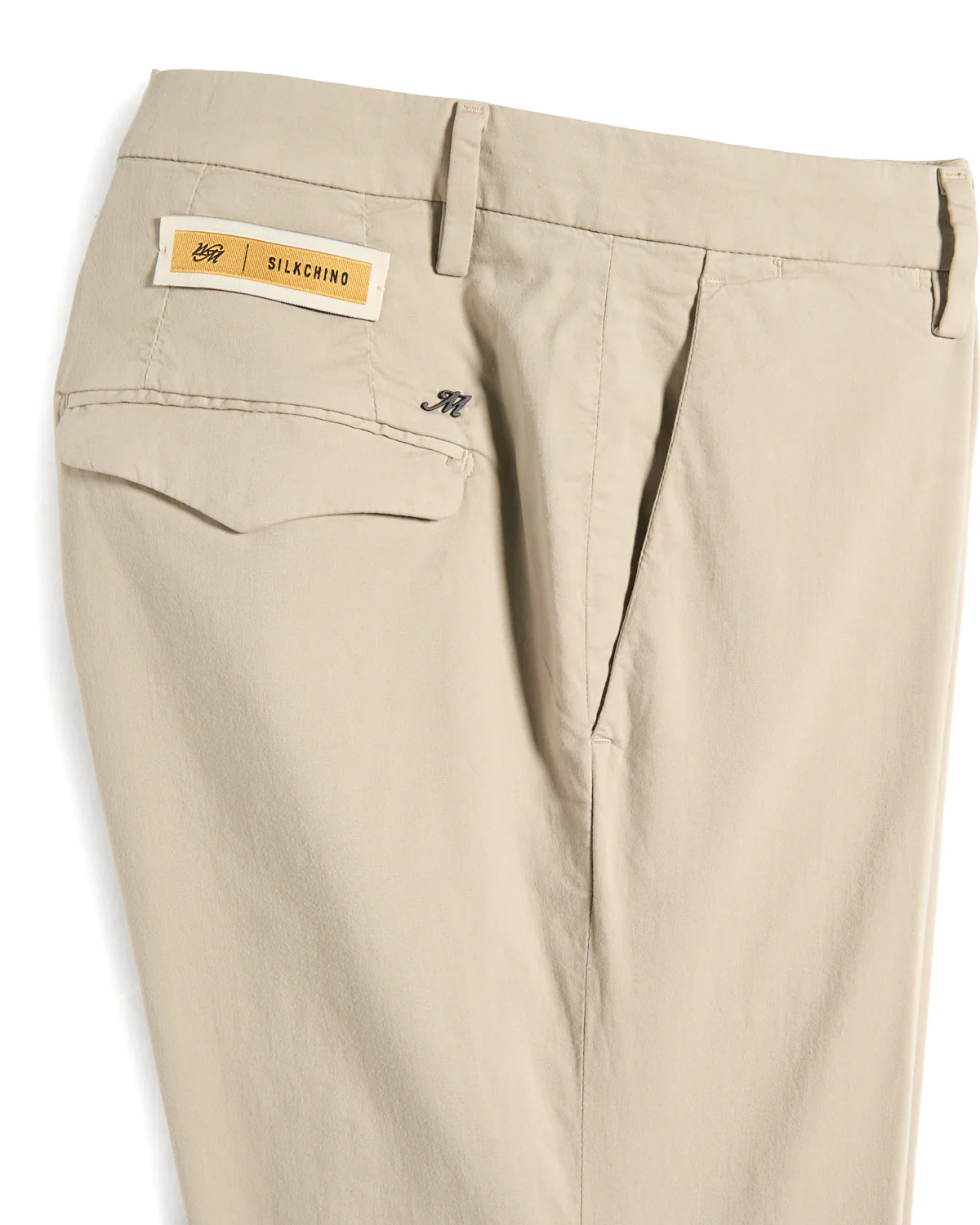 Cotton & Silk Stretch Luxe Chino Pant - Image 5