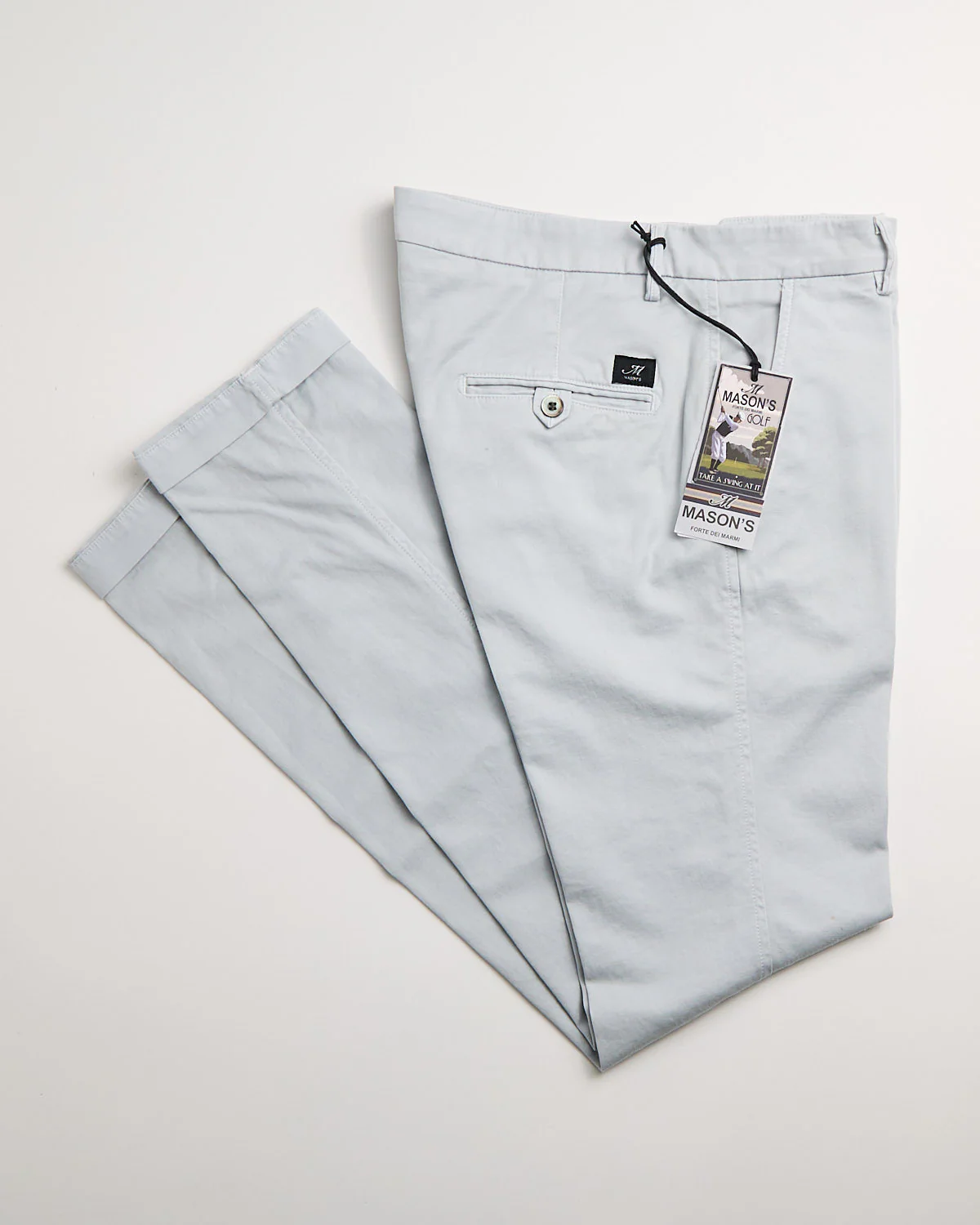 Signature Jersey 'Torino' Stretch Cotton Pants