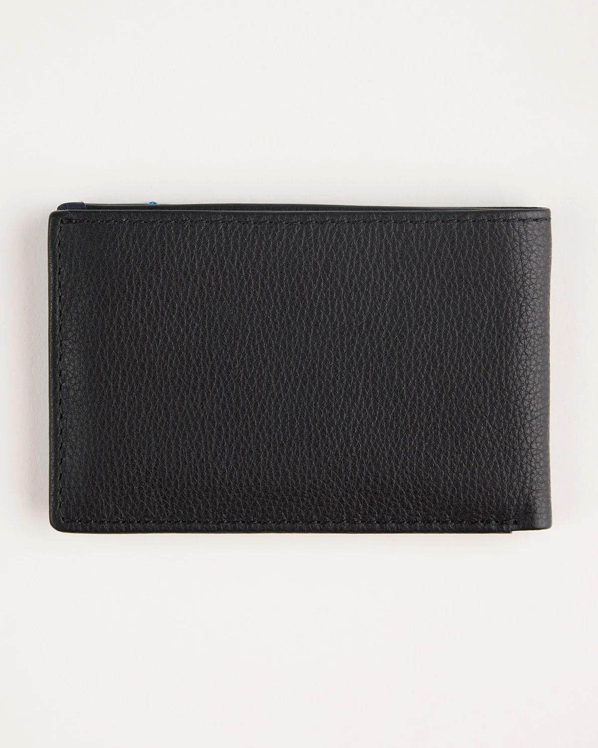 Black Leather Card Holder Wallet