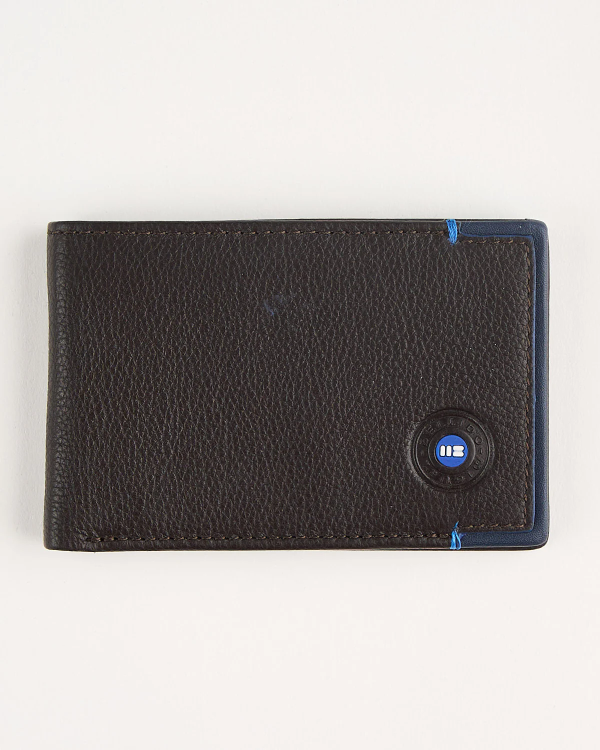 Brown Leather Card Holder Wallet - Image 2