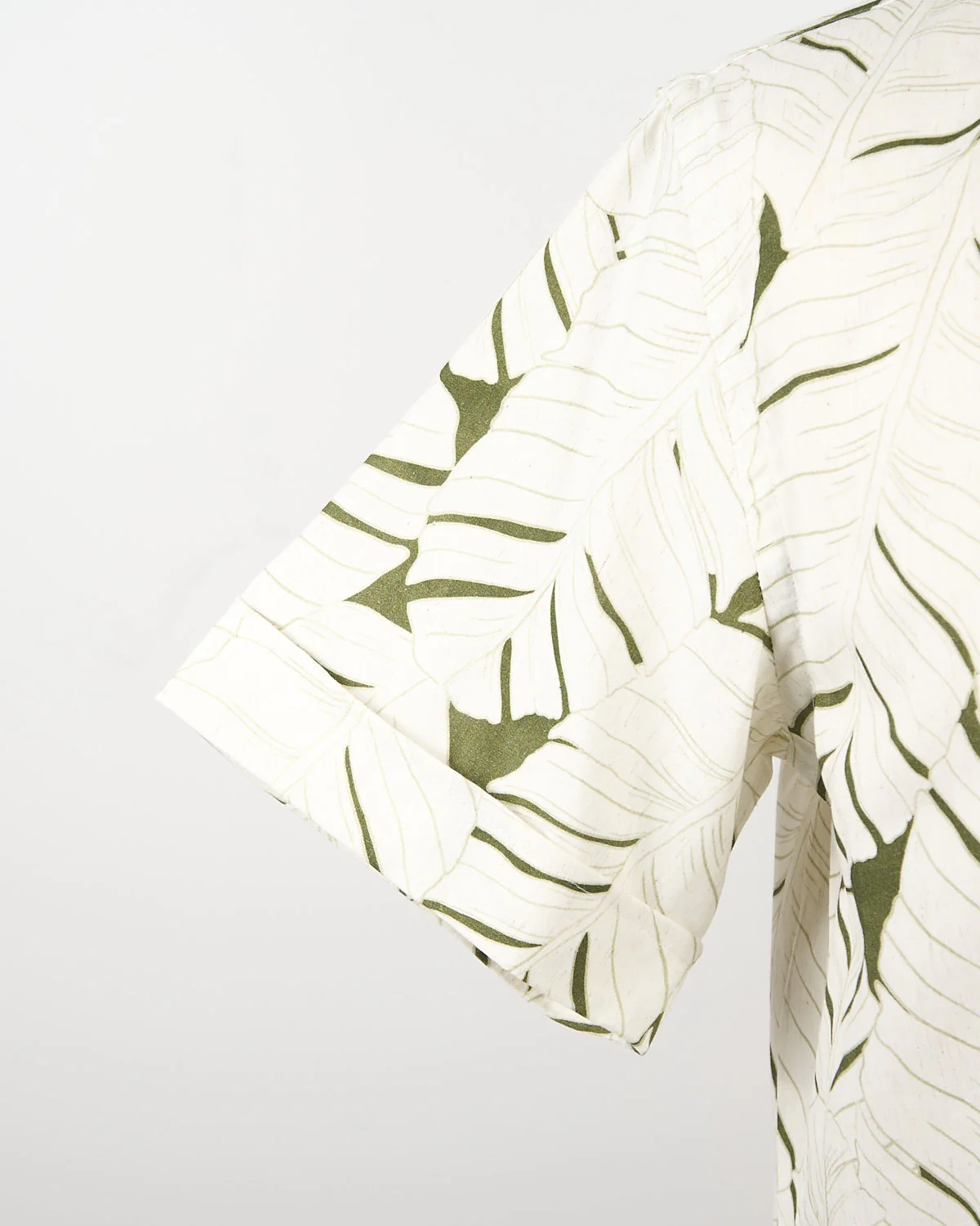 Banana Leaf Fleck S/S Havana Shirt - Image 4
