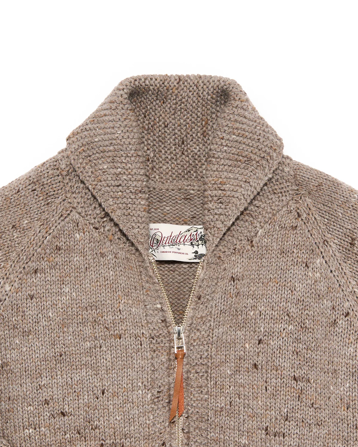 Goose Motif Zip Cardian - Image 4