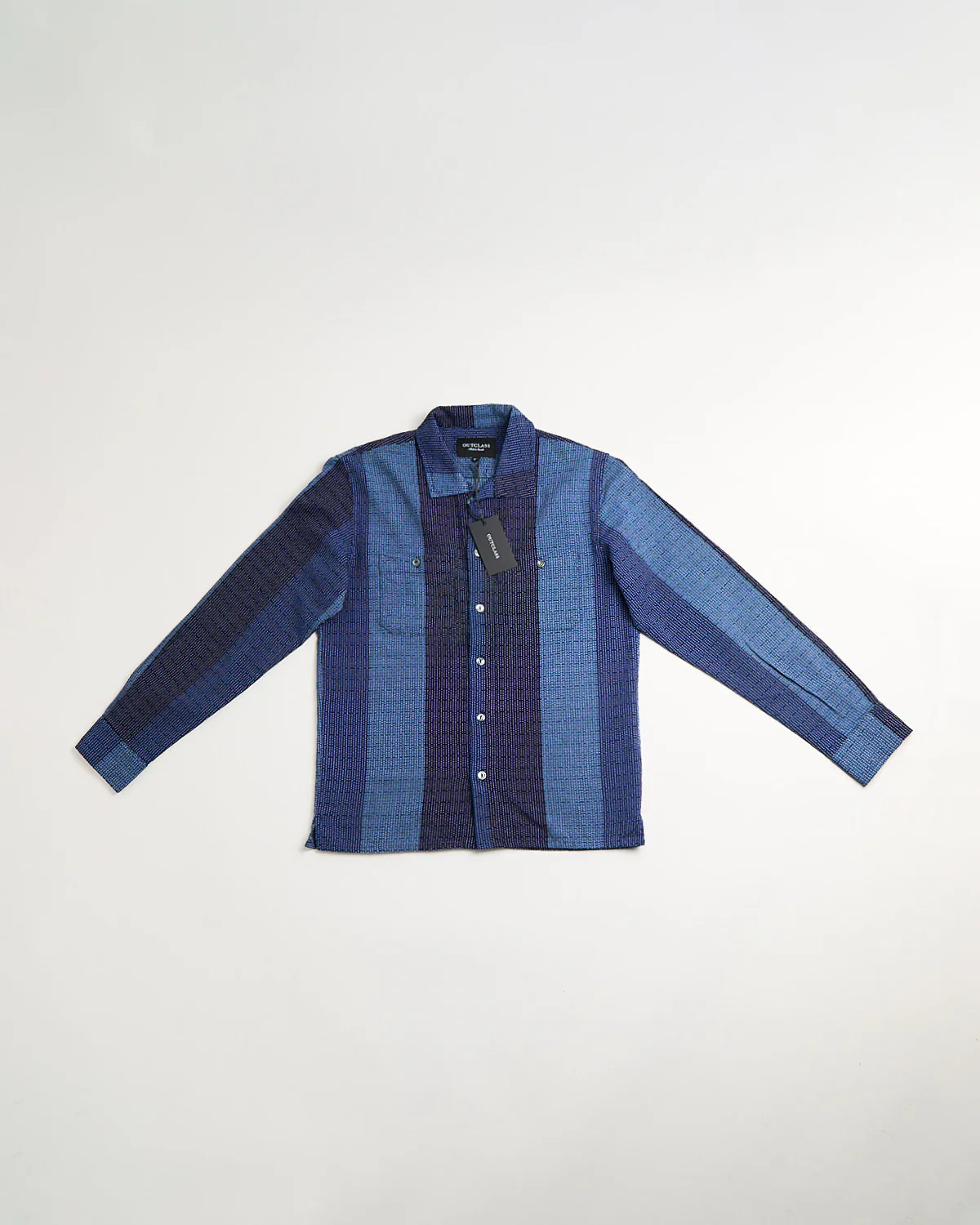 Indigo Sashiko Club Shirt