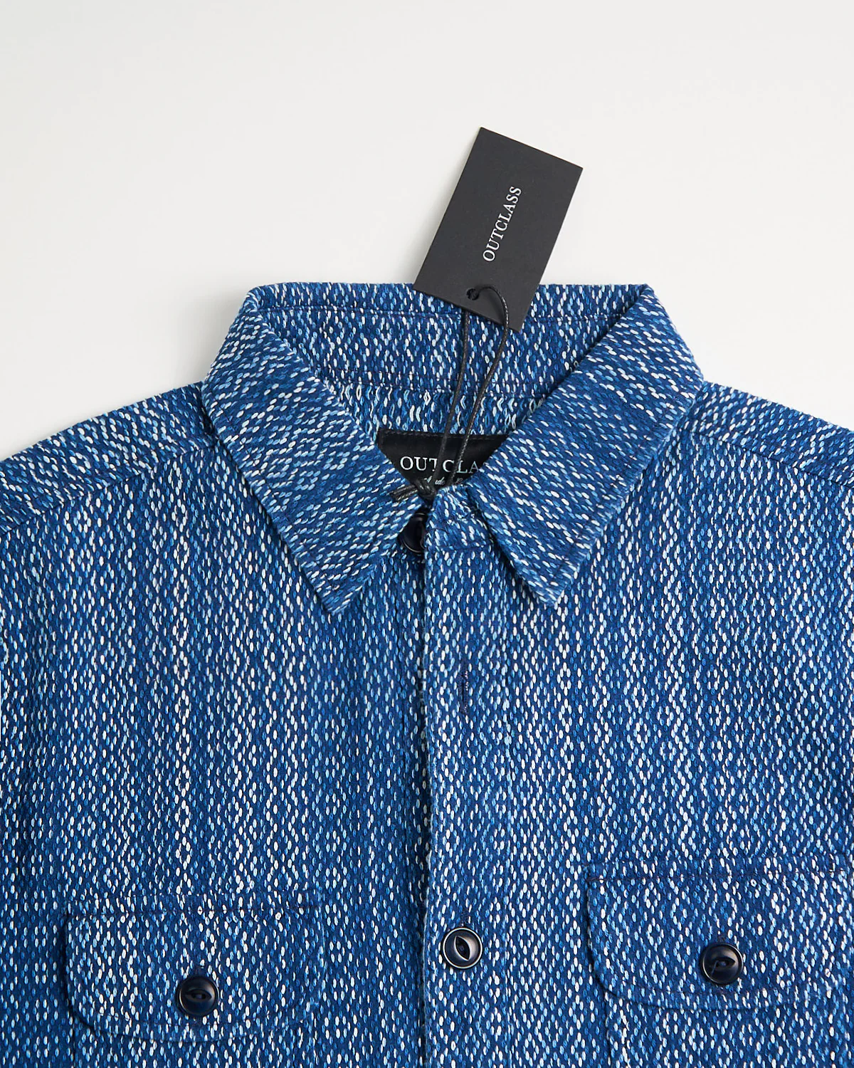 Indigo Sashiko Overshirt - Image 2