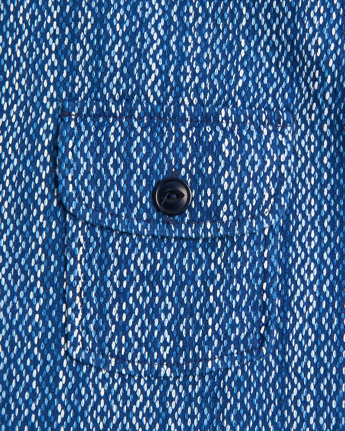 Indigo Sashiko Overshirt - Image 6