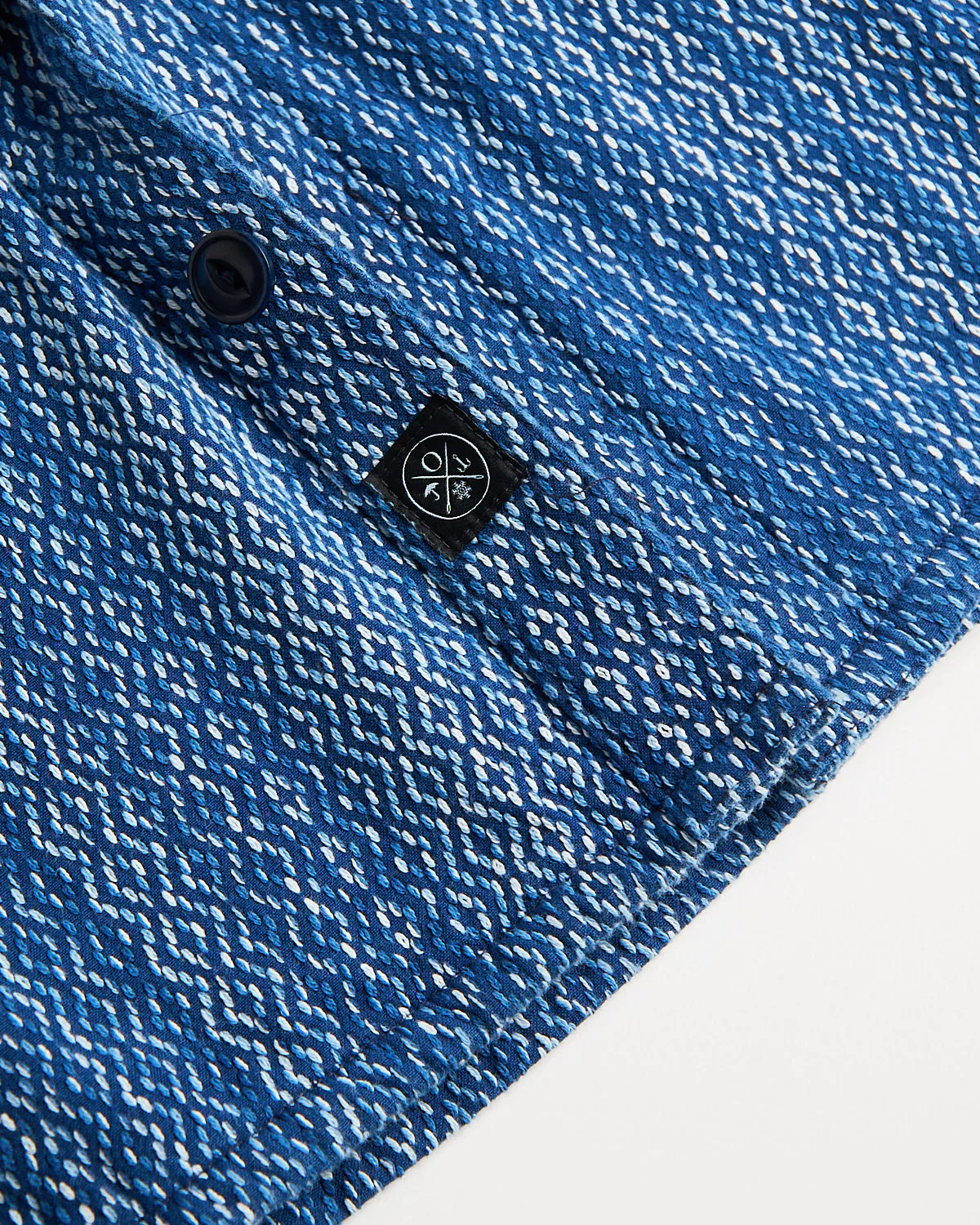 Indigo Sashiko Overshirt - Image 7