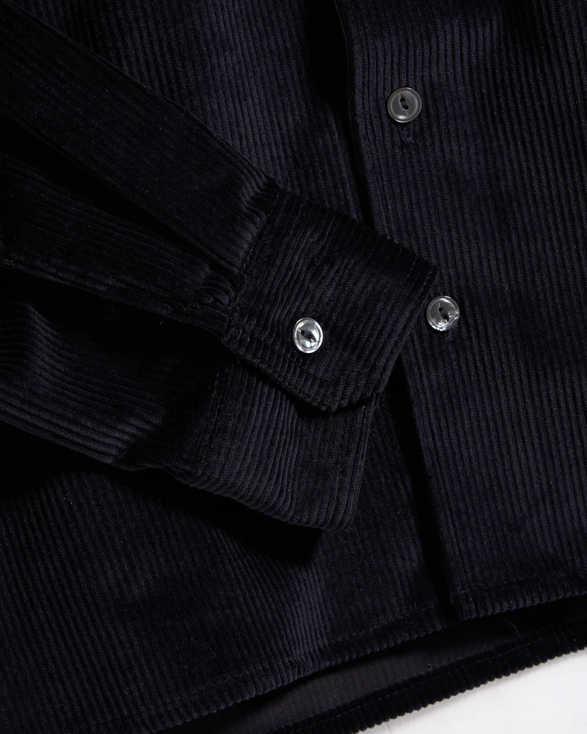 Navy Corduroy Club Shirt - Image 2