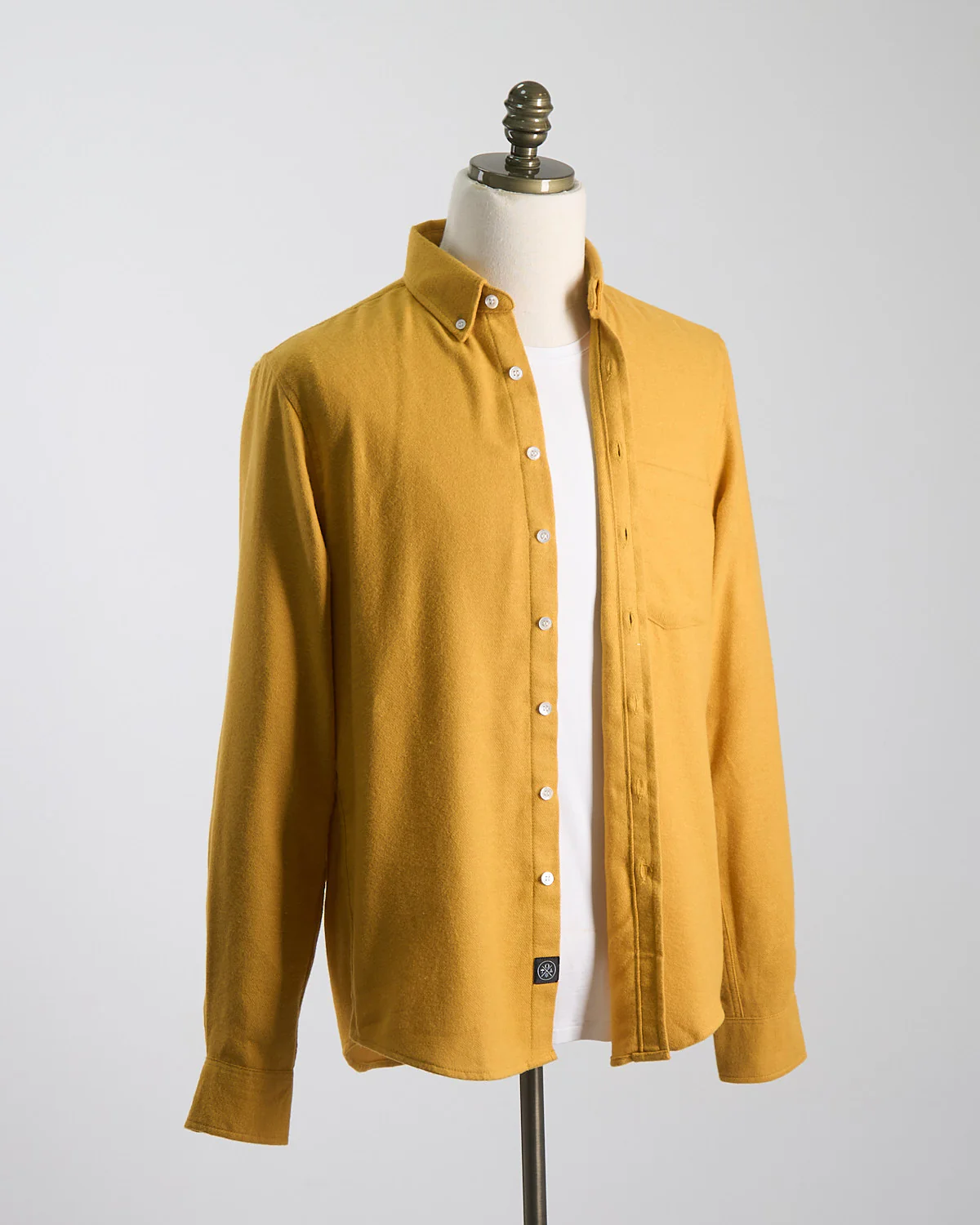 Saffron Twill Flannel Shirt - Image 2