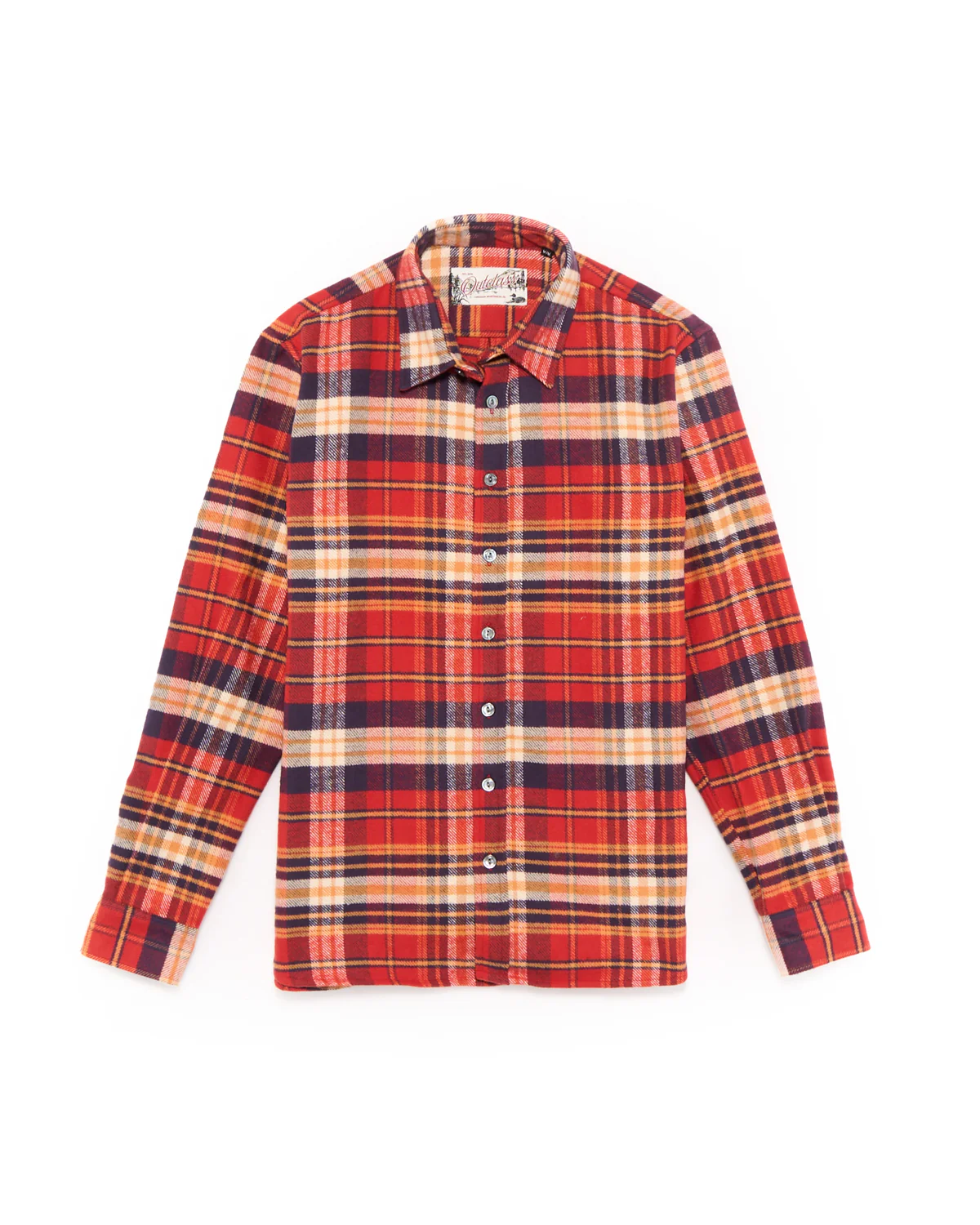 Vintage Plaid Blanket Easy Shirt