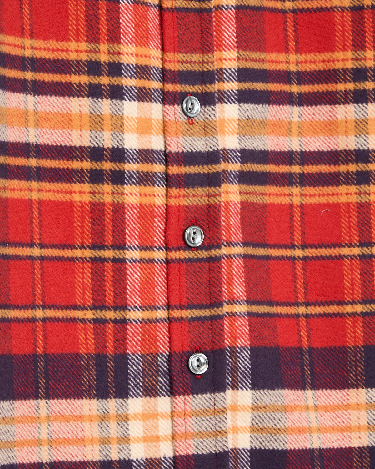 Vintage Plaid Blanket Easy Shirt - Image 4