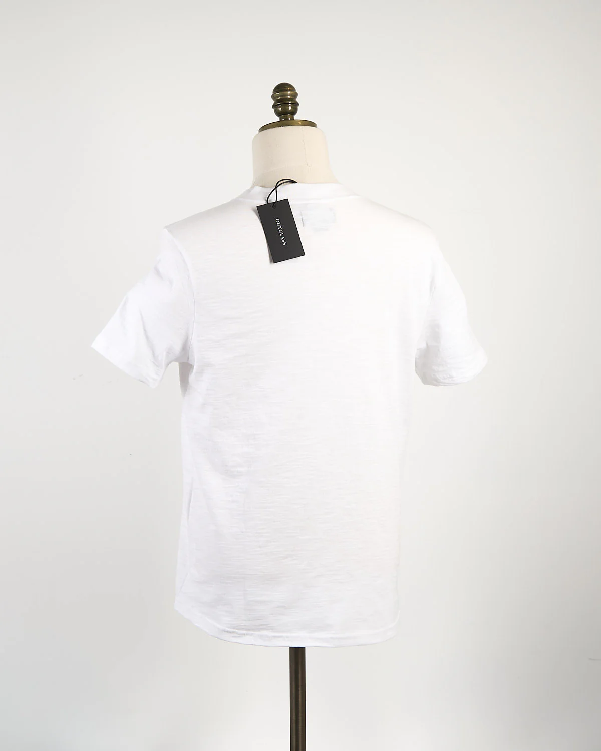 White Slub S/S Henley - Image 3