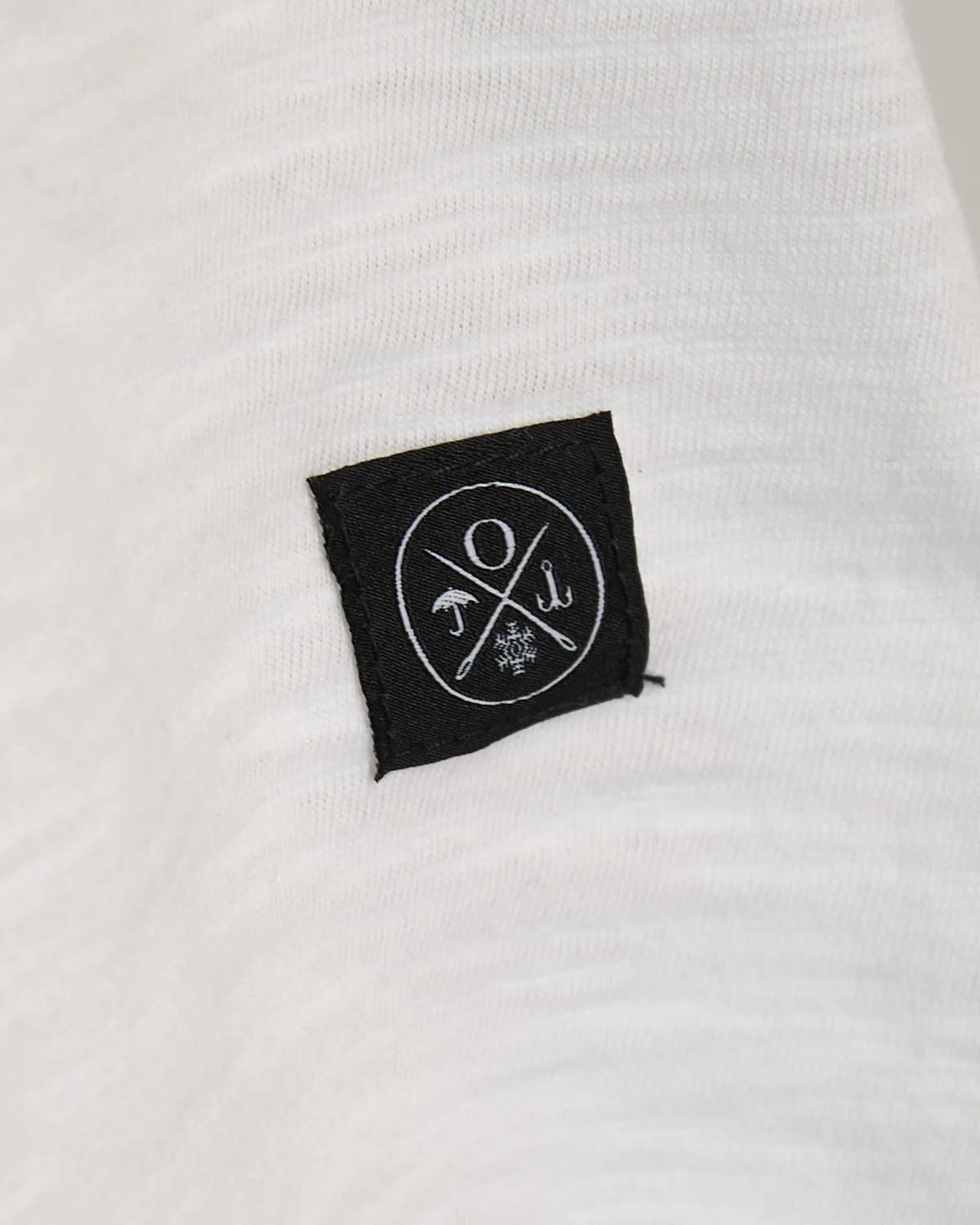 White Slub S/S Henley - Image 6